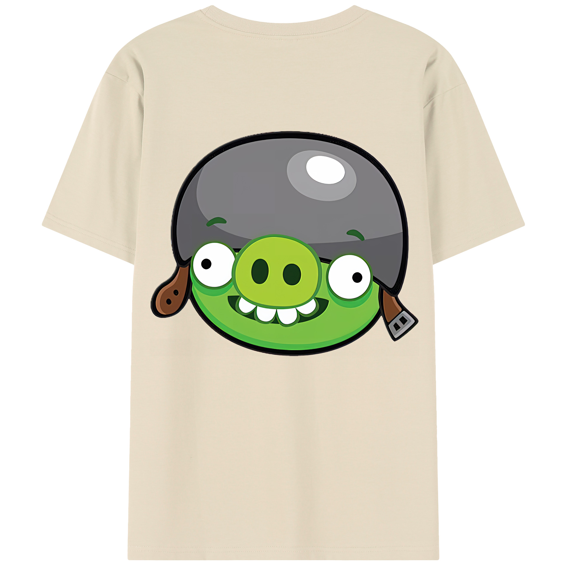 （画像用） Angry Birds アングリーバード 綿100％半袖Tシャツ（背面プリント）