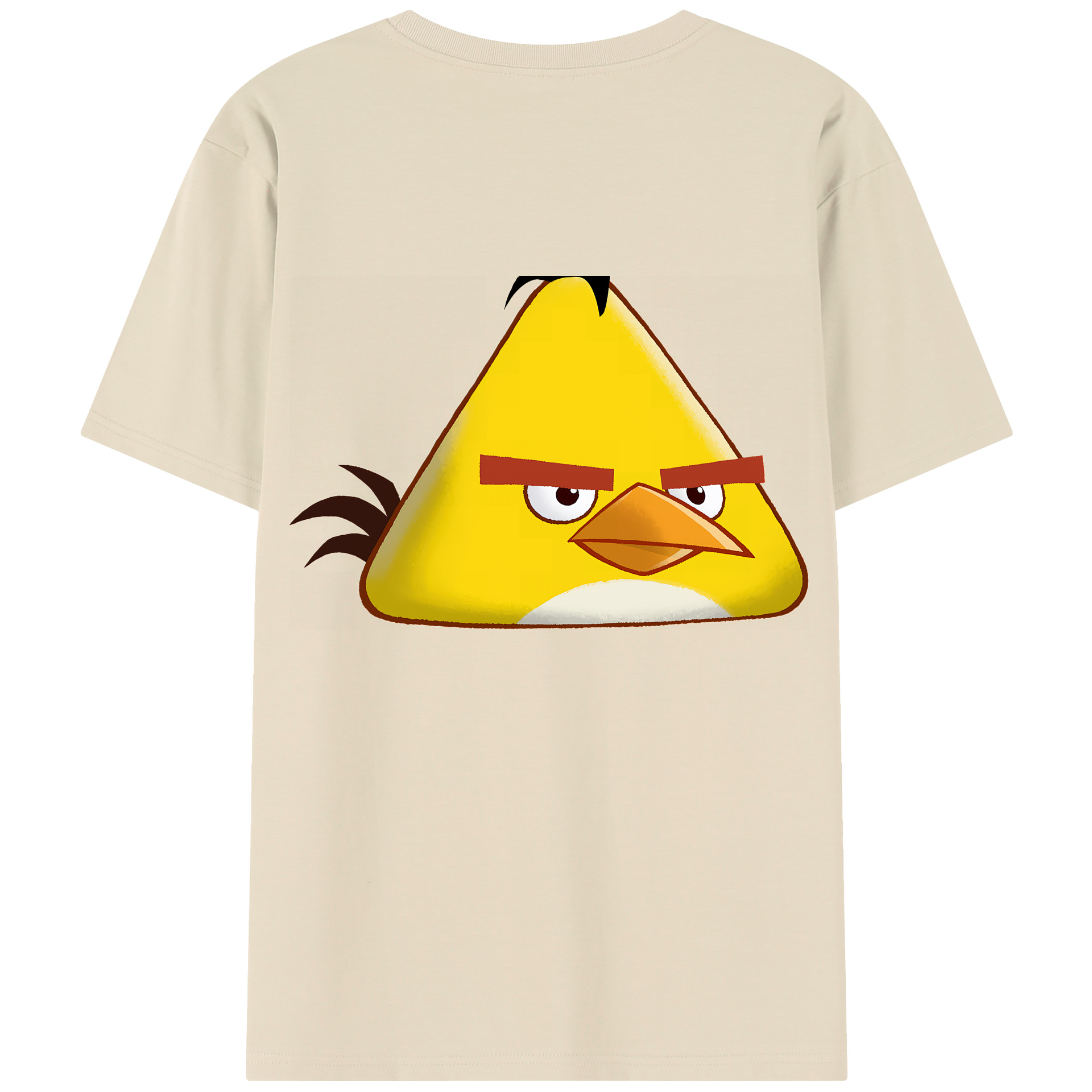（画像用） Angry Birds アングリーバード 綿100％半袖Tシャツ（背面プリント）