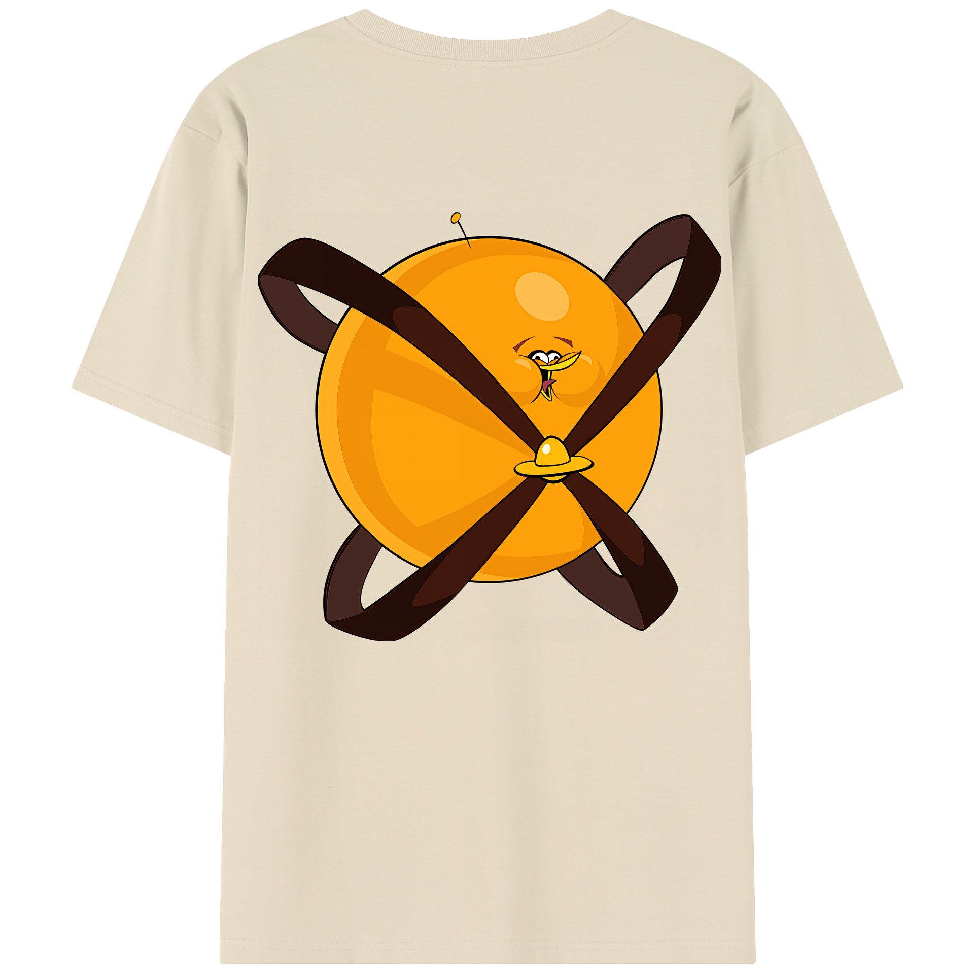 （画像用） Angry Birds アングリーバード 綿100％半袖Tシャツ（背面プリント）