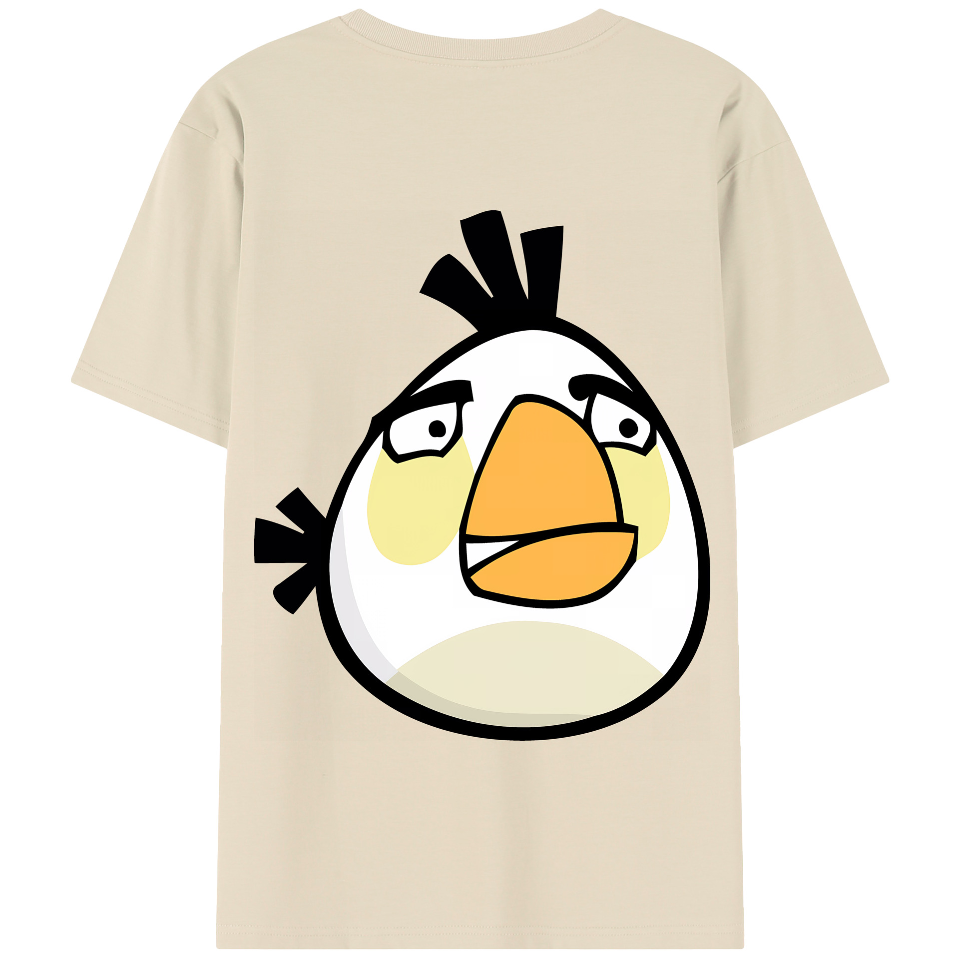 （画像用） Angry Birds アングリーバード 綿100％半袖Tシャツ（背面プリント）