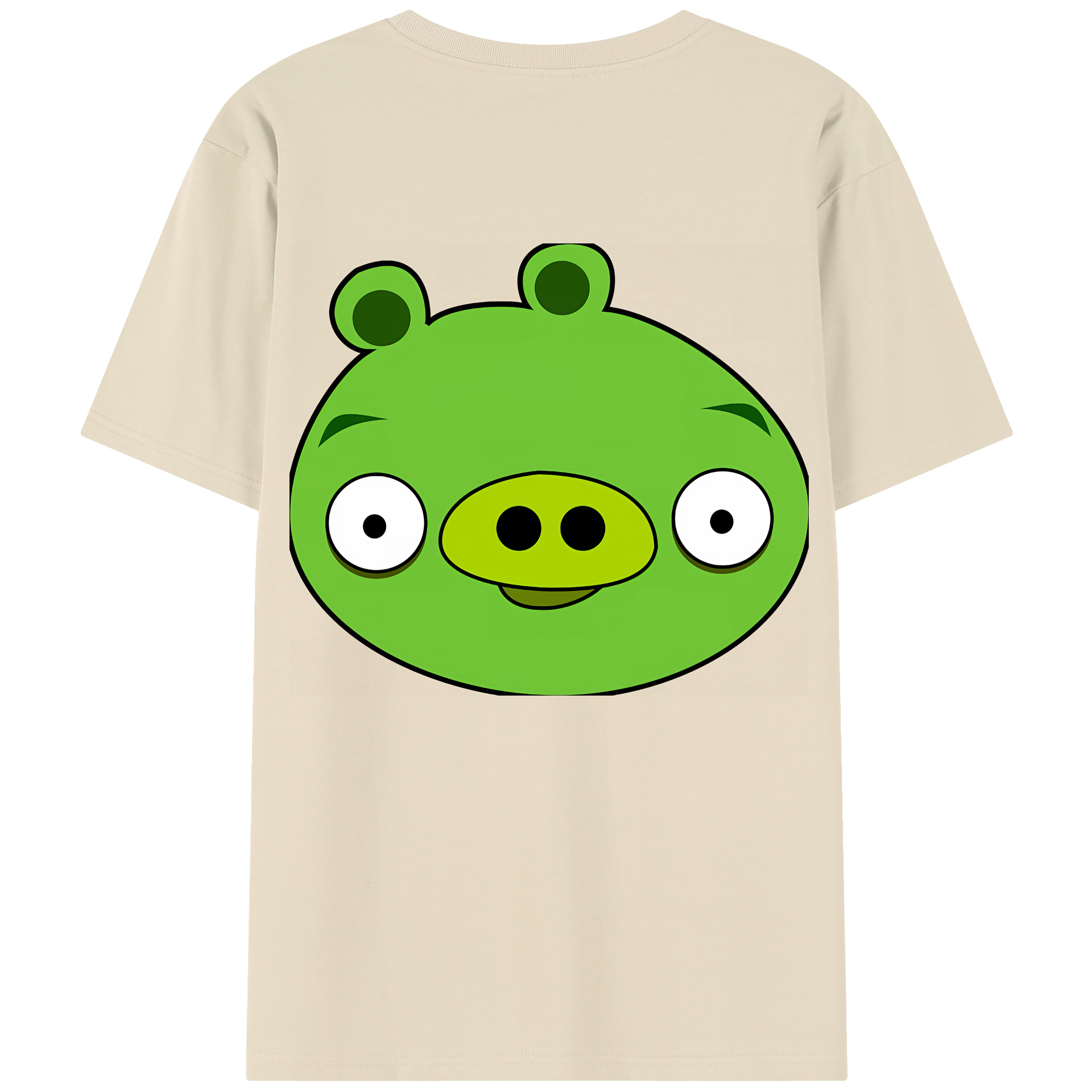 （画像用） Angry Birds アングリーバード 綿100％半袖Tシャツ（背面プリント）