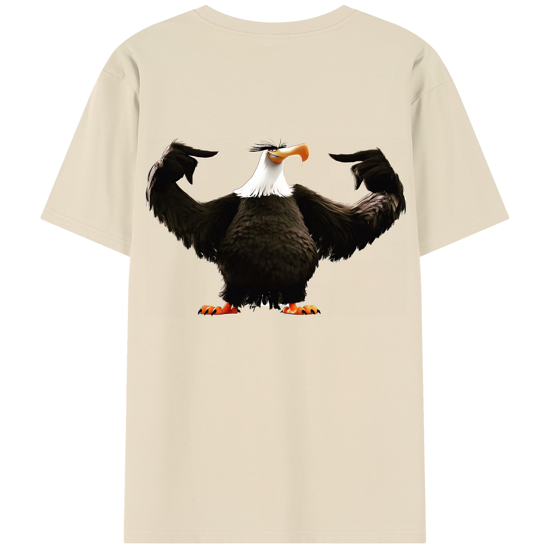 （画像用） Angry Birds アングリーバード 綿100％半袖Tシャツ（背面プリント）