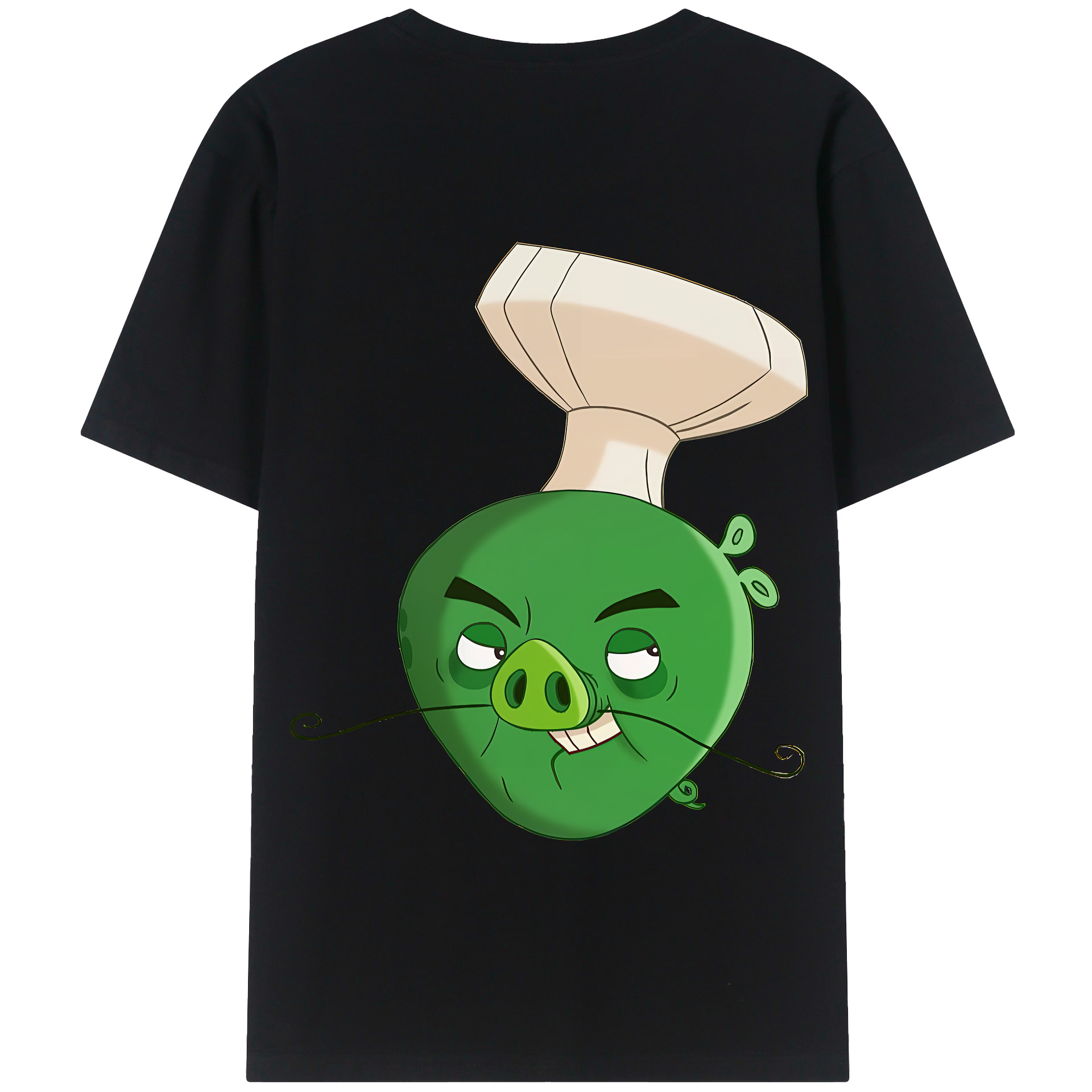 （画像用） Angry Birds アングリーバード 綿100％半袖Tシャツ（背面プリント）