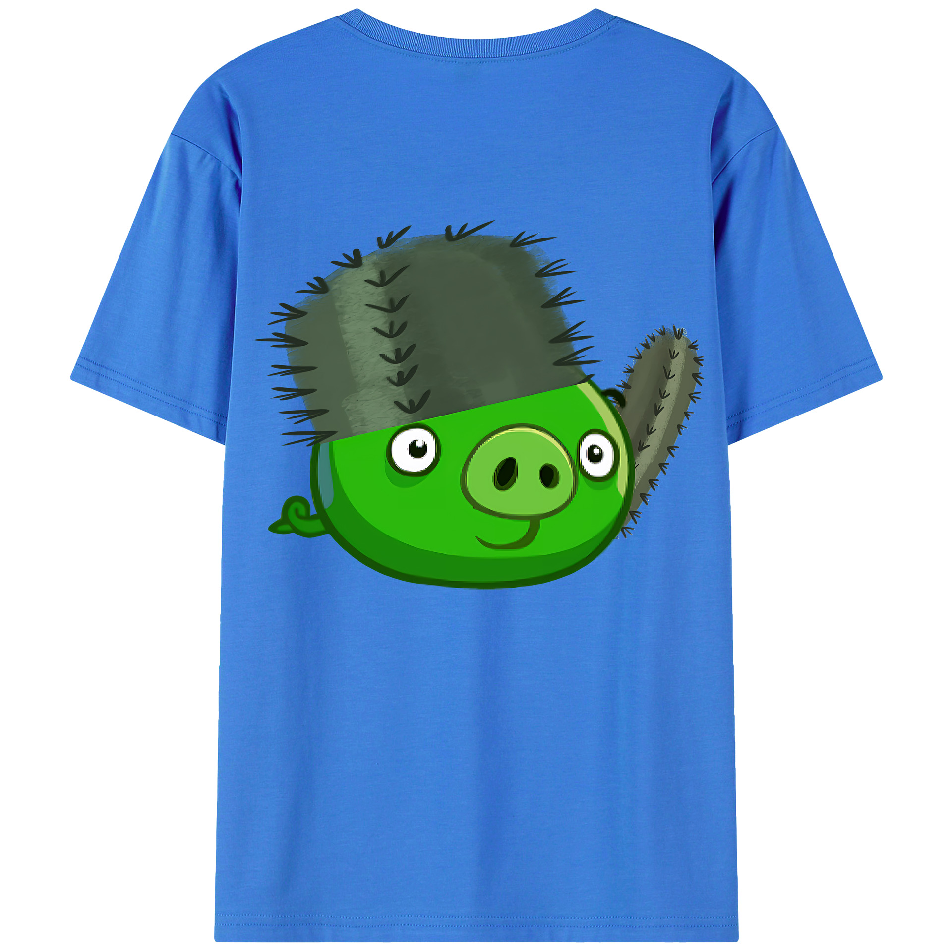（画像用） Angry Birds アングリーバード 綿100％半袖Tシャツ（背面プリント）