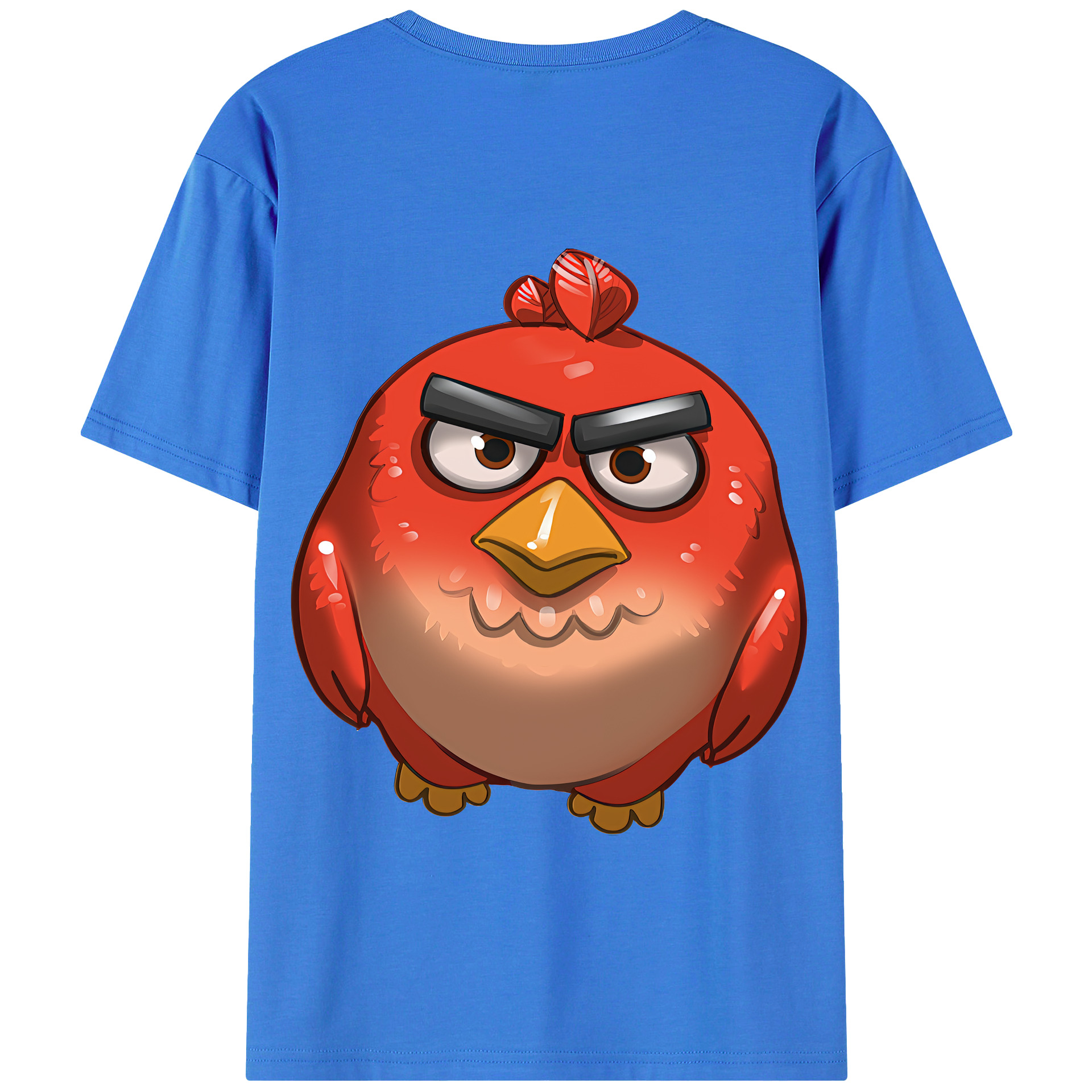 （画像用） Angry Birds アングリーバード 綿100％半袖Tシャツ（背面プリント）