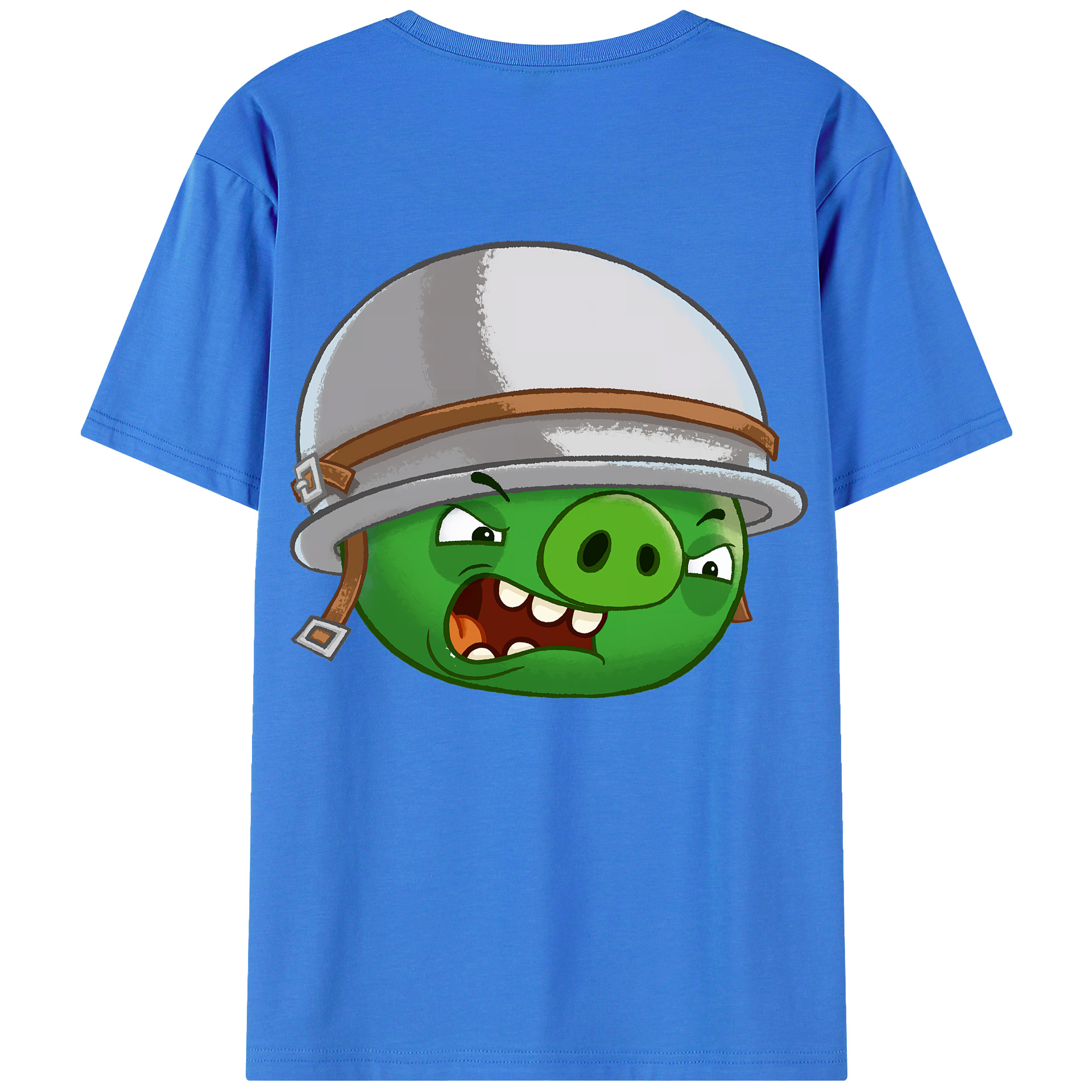 （画像用） Angry Birds アングリーバード 綿100％半袖Tシャツ（背面プリント）