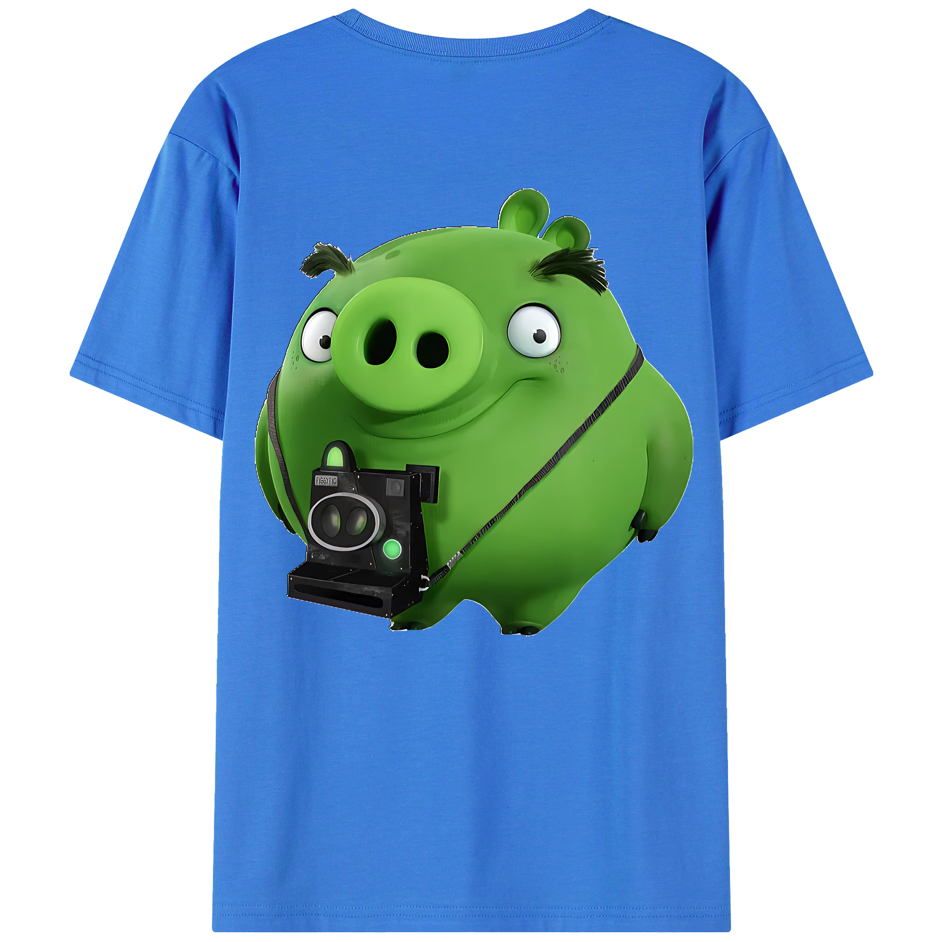 （画像用） Angry Birds アングリーバード 綿100％半袖Tシャツ（背面プリント）