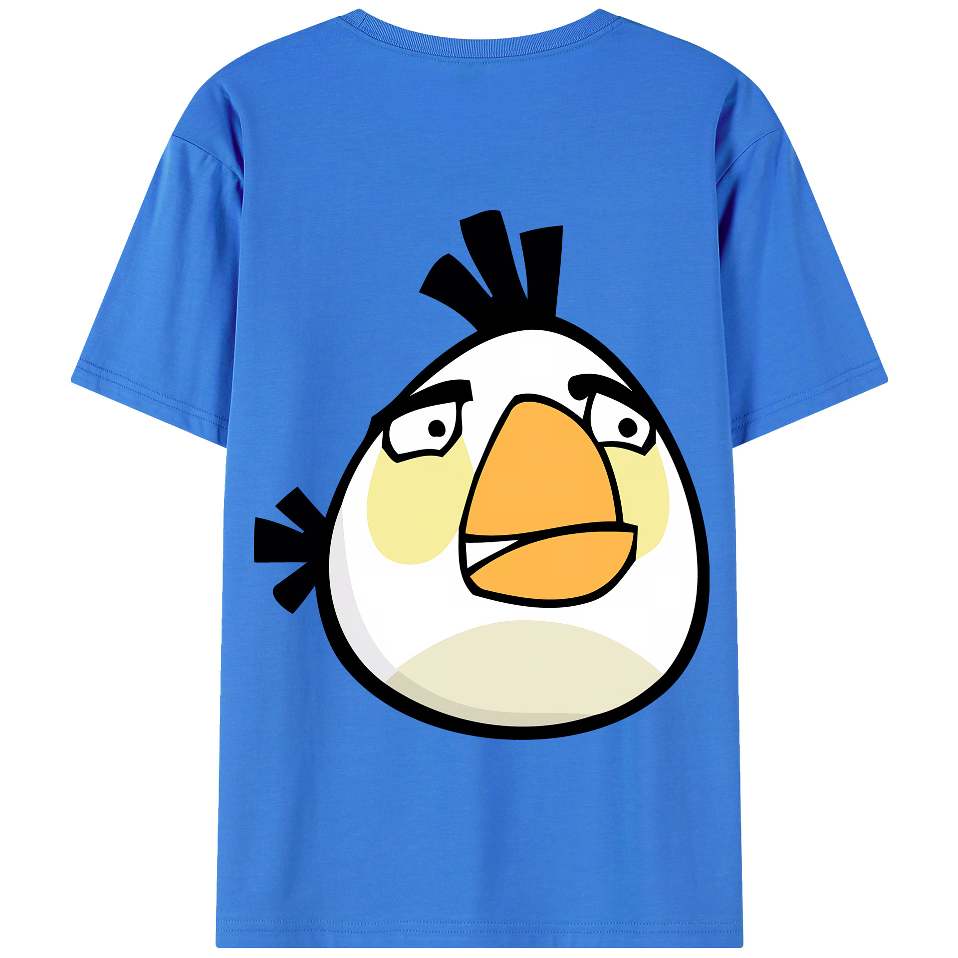 （画像用） Angry Birds アングリーバード 綿100％半袖Tシャツ（背面プリント）