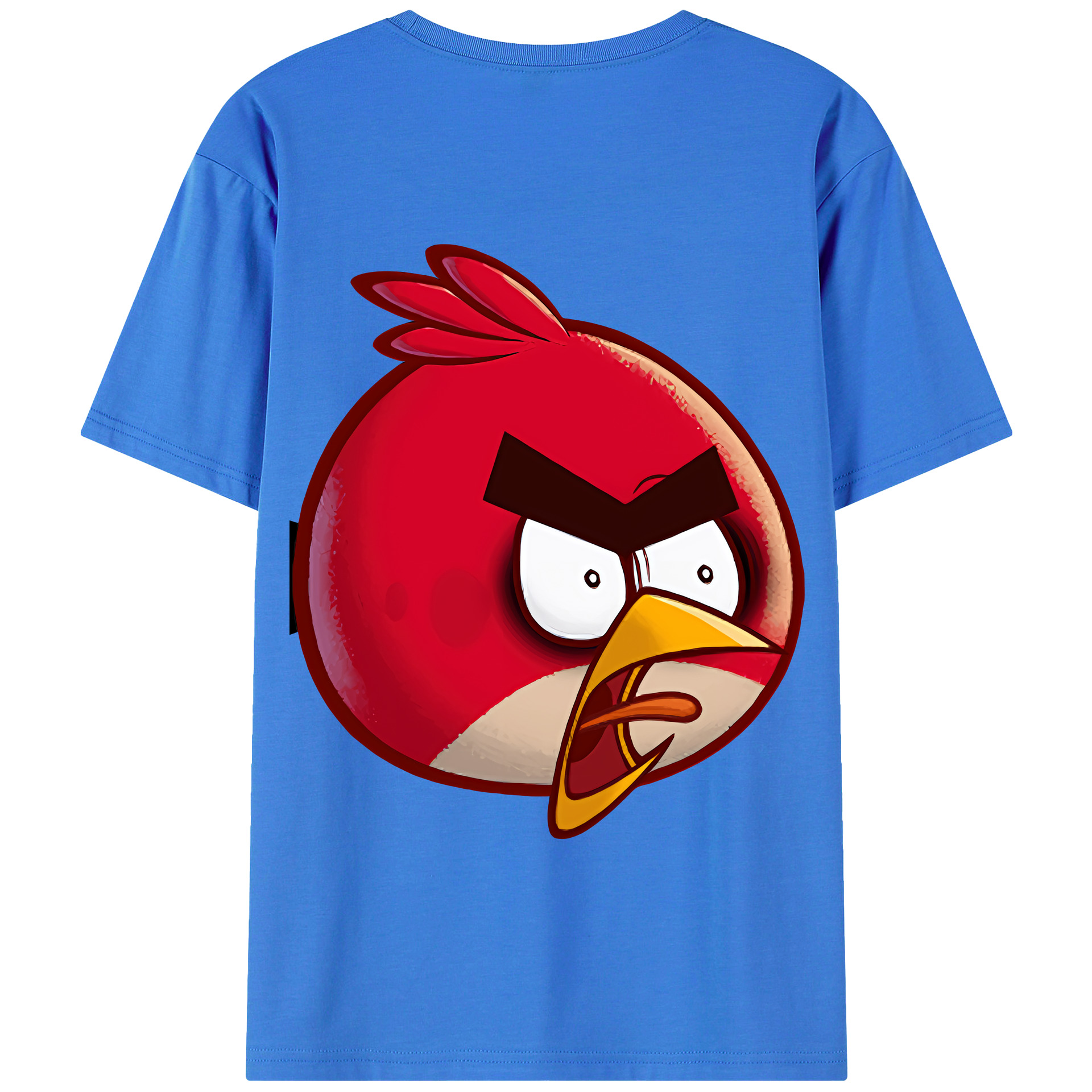 （画像用） Angry Birds アングリーバード 綿100％半袖Tシャツ（背面プリント）