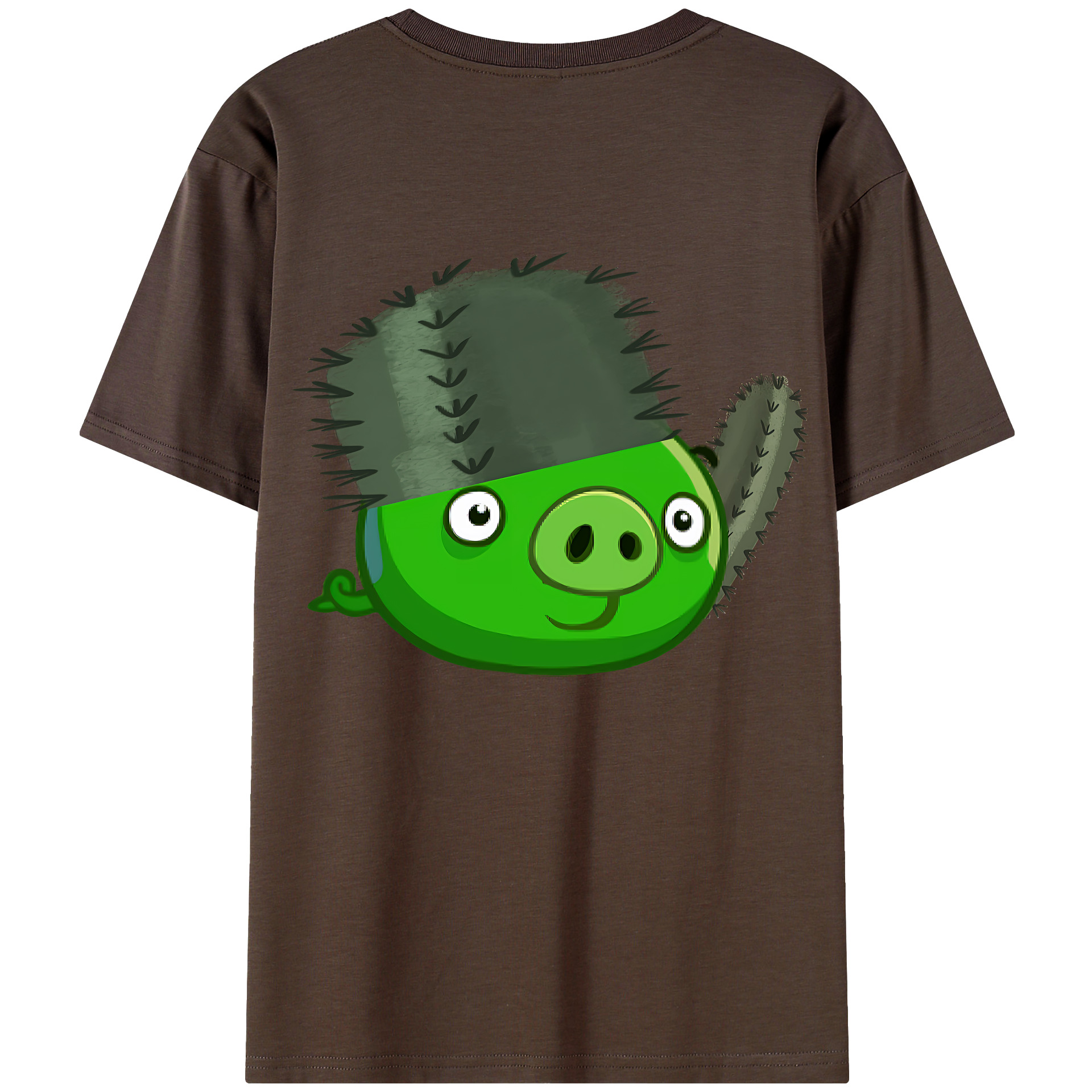 （画像用） Angry Birds アングリーバード 綿100％半袖Tシャツ（背面プリント）