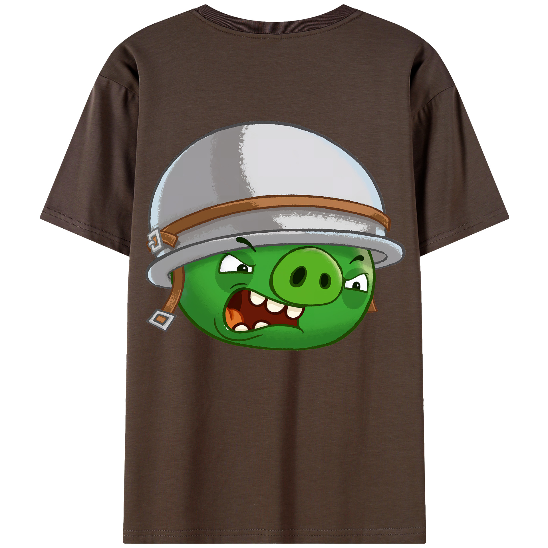 （画像用） Angry Birds アングリーバード 綿100％半袖Tシャツ（背面プリント）