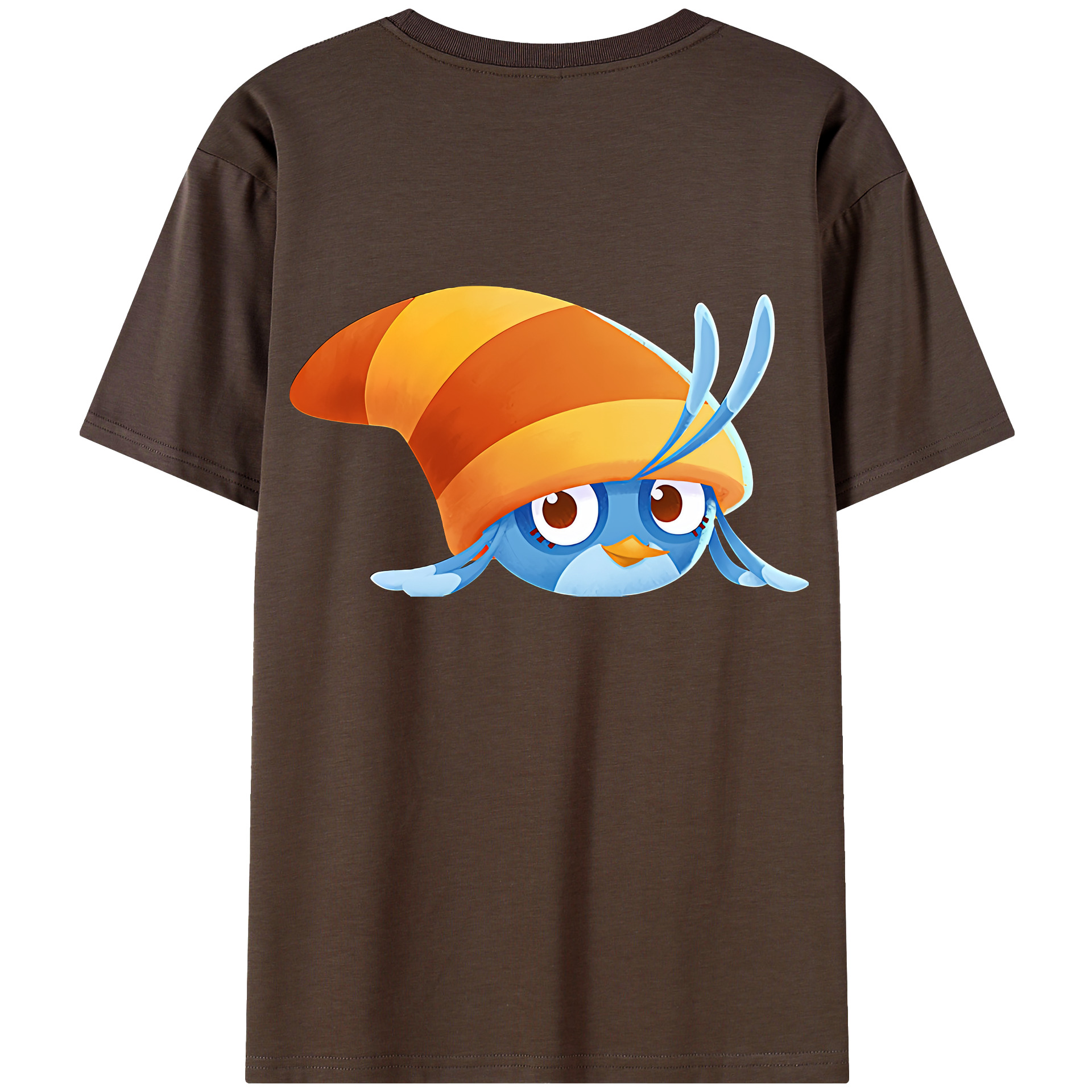 （画像用） Angry Birds アングリーバード 綿100％半袖Tシャツ（背面プリント）
