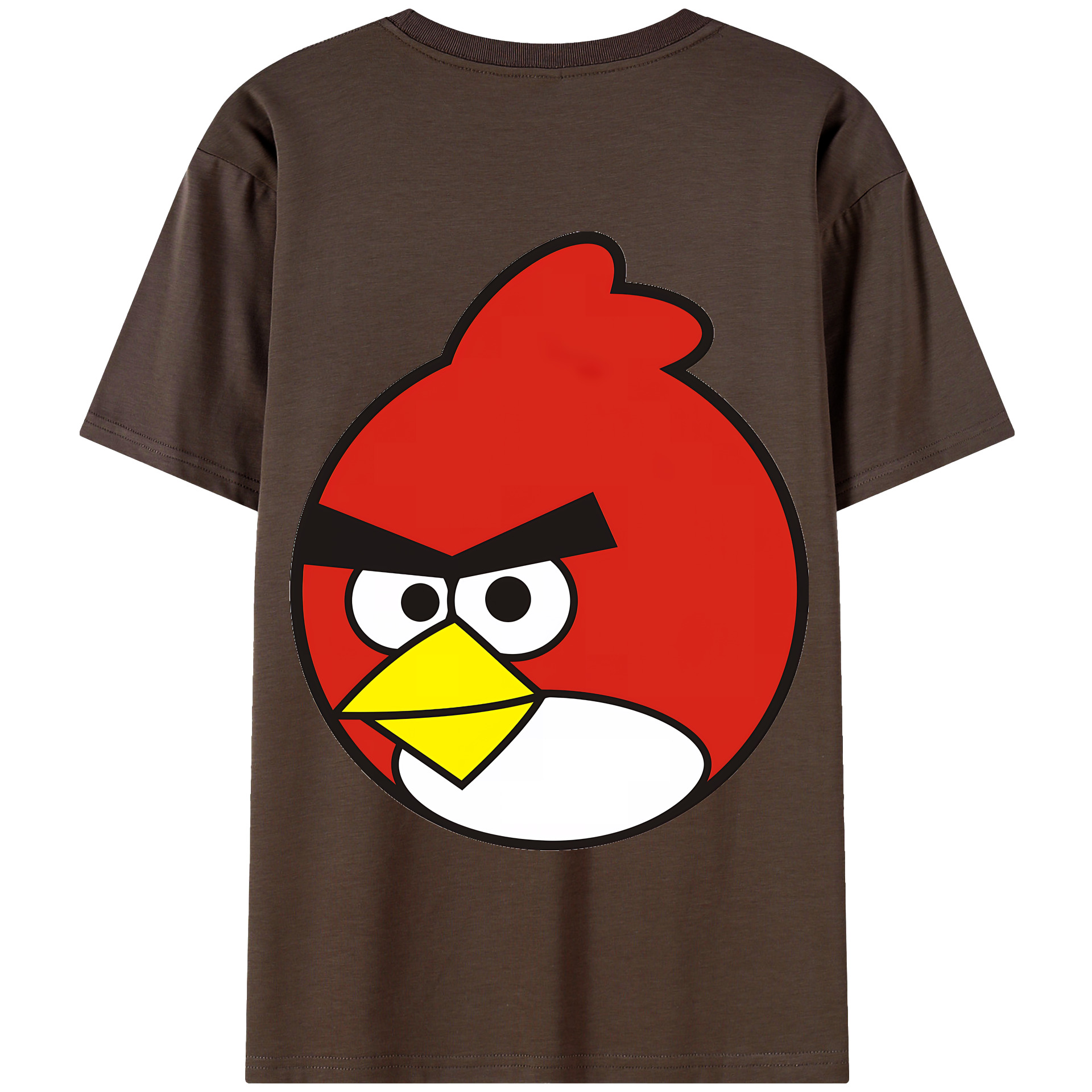 （画像用） Angry Birds アングリーバード 綿100％半袖Tシャツ（背面プリント）
