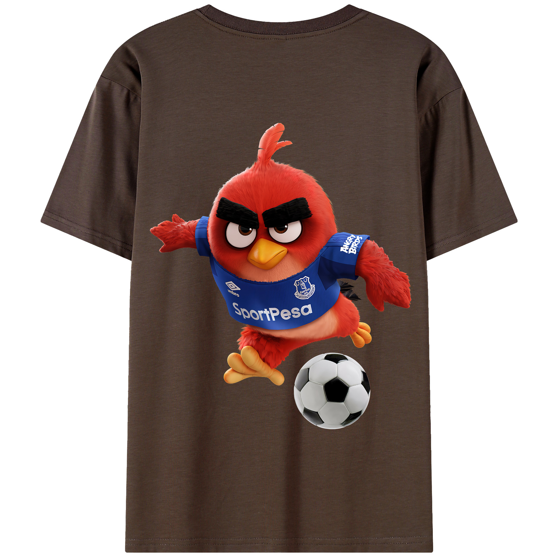 （画像用） Angry Birds アングリーバード 綿100％半袖Tシャツ（背面プリント）