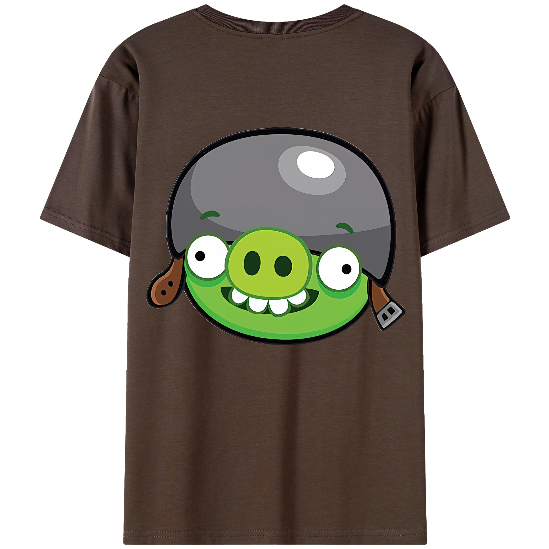 （画像用） Angry Birds アングリーバード 綿100％半袖Tシャツ（背面プリント）