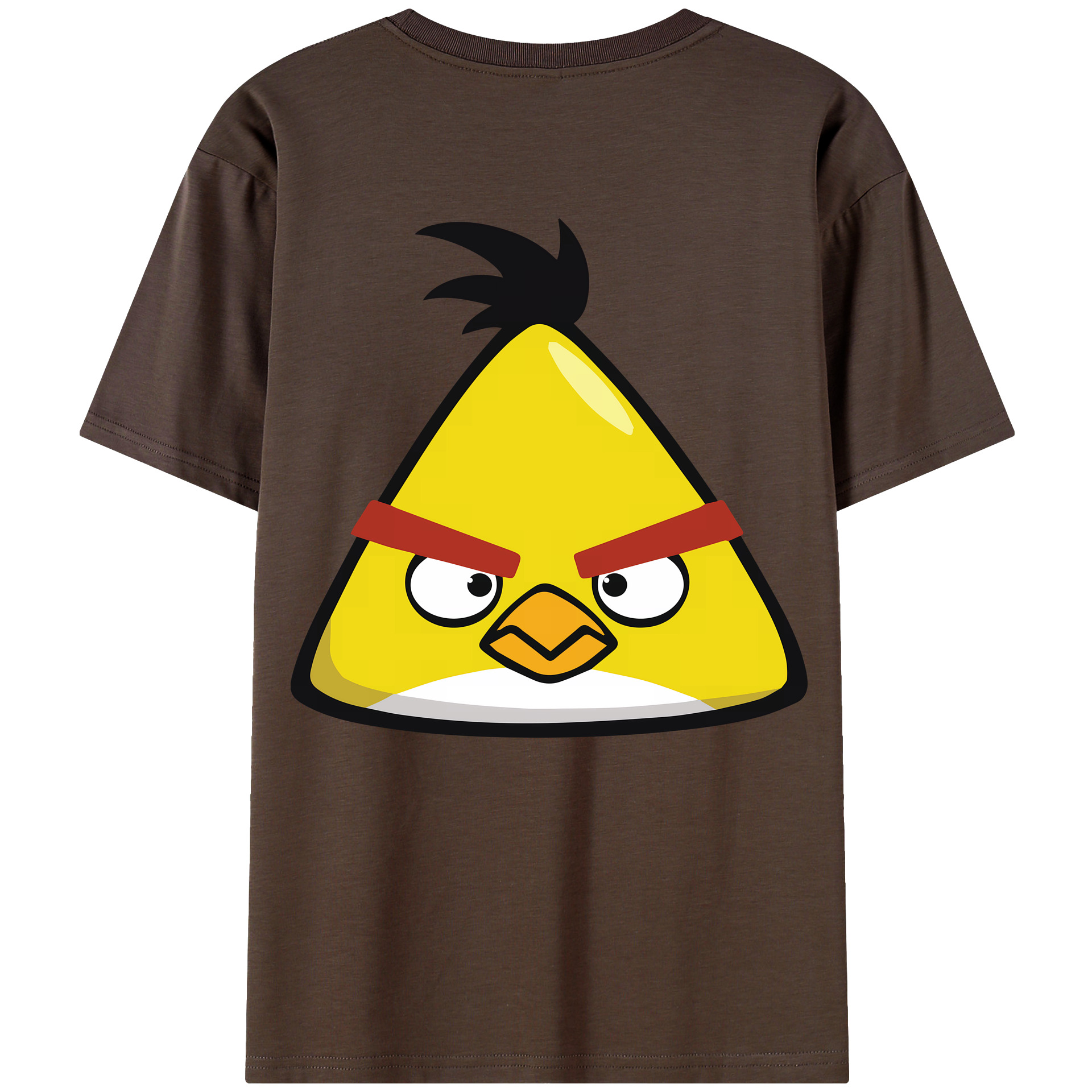 （画像用） Angry Birds アングリーバード 綿100％半袖Tシャツ（背面プリント）