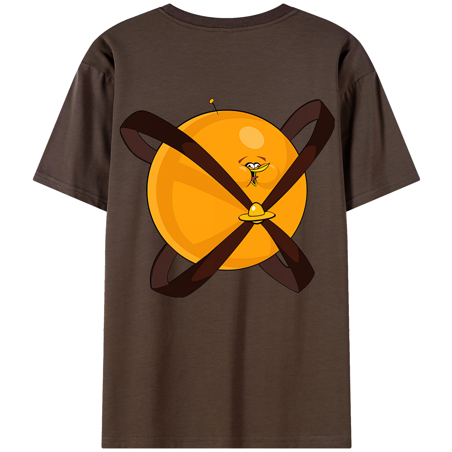 （画像用） Angry Birds アングリーバード 綿100％半袖Tシャツ（背面プリント）