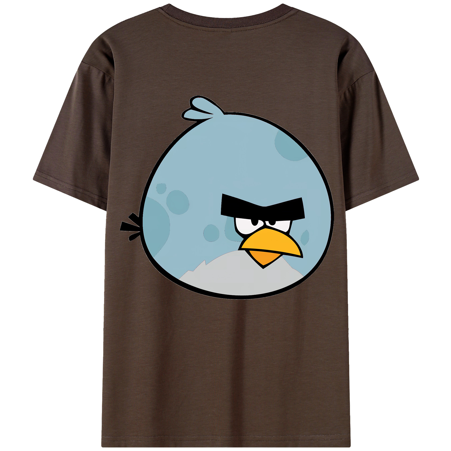 （画像用） Angry Birds アングリーバード 綿100％半袖Tシャツ（背面プリント）