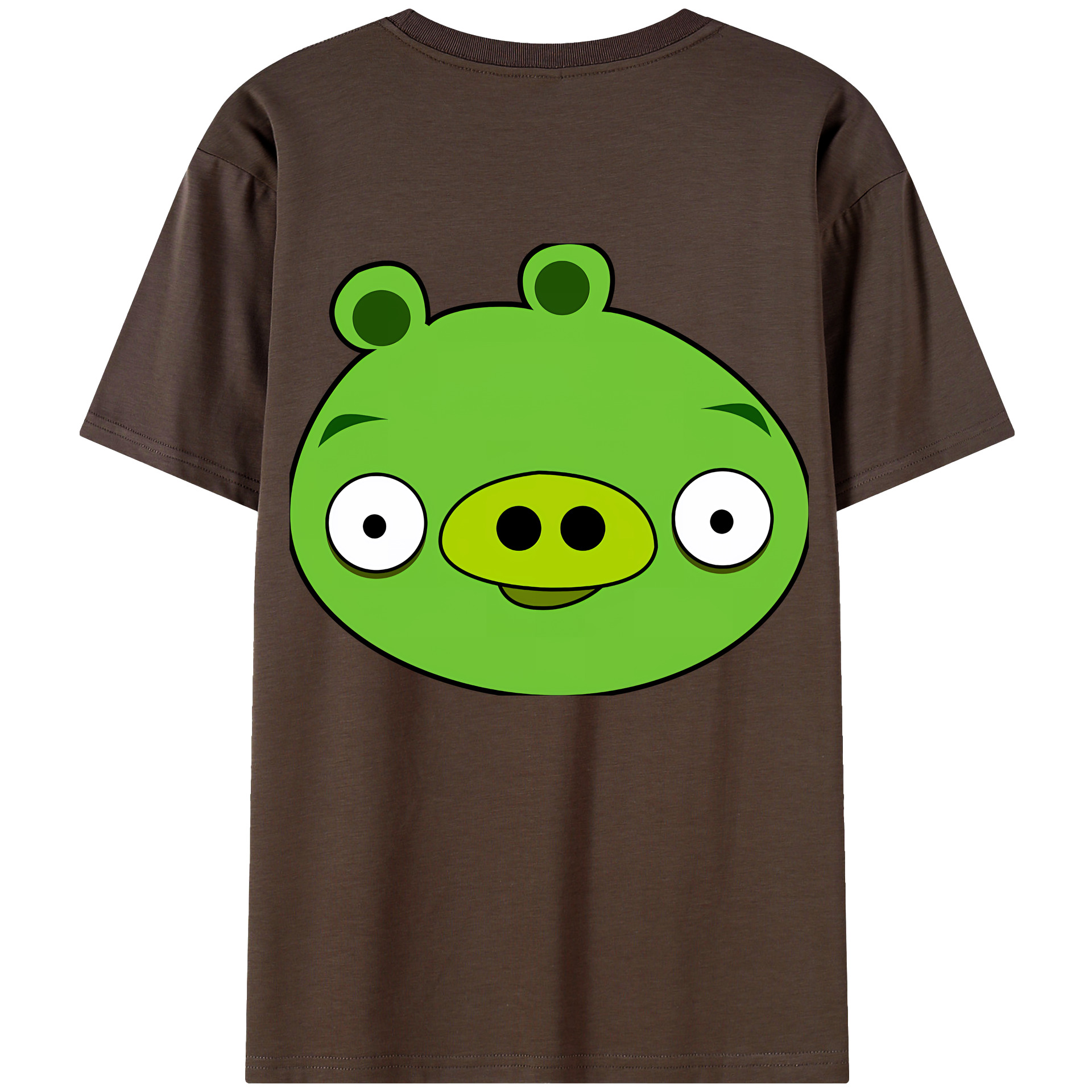 （画像用） Angry Birds アングリーバード 綿100％半袖Tシャツ（背面プリント）