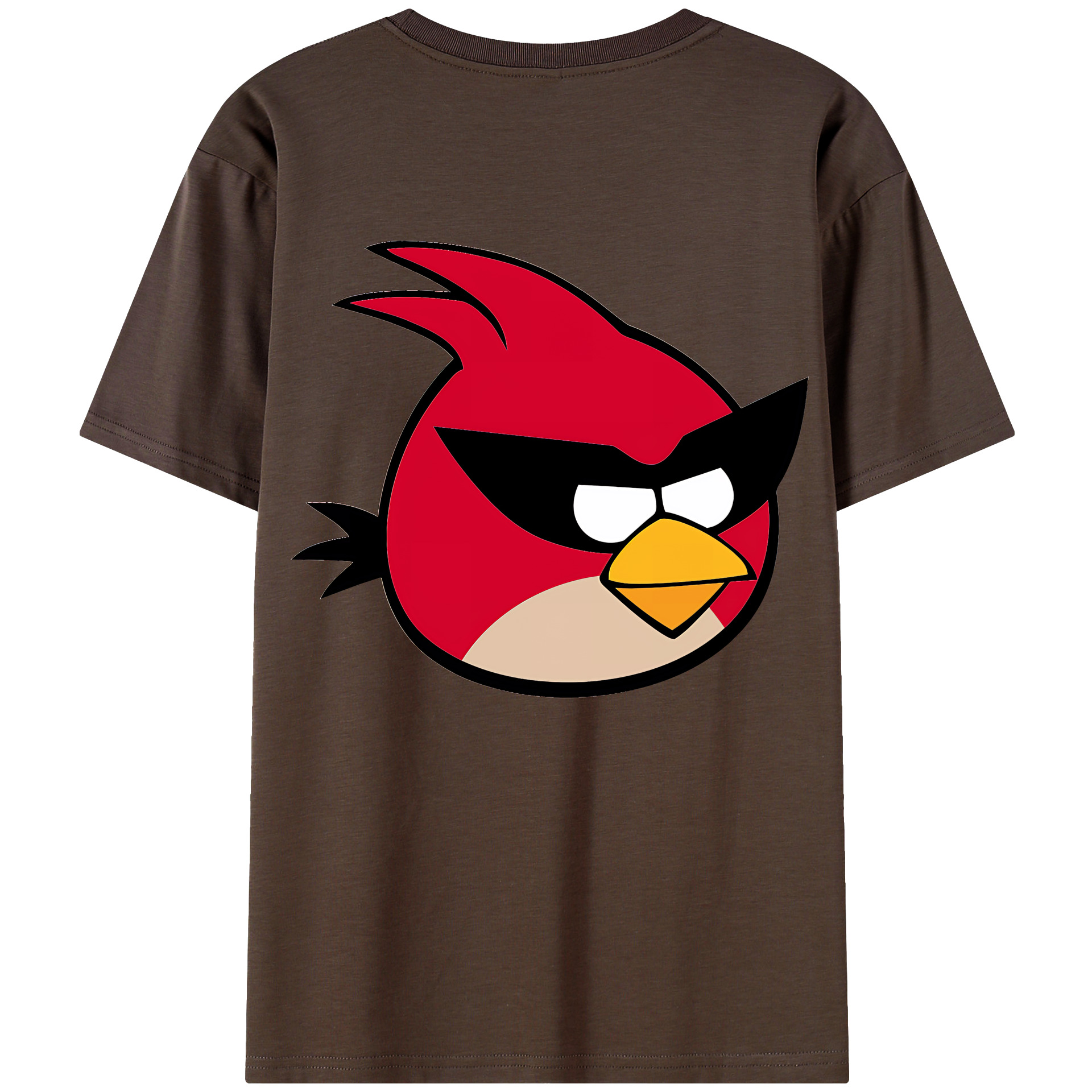 （画像用） Angry Birds アングリーバード 綿100％半袖Tシャツ（背面プリント）