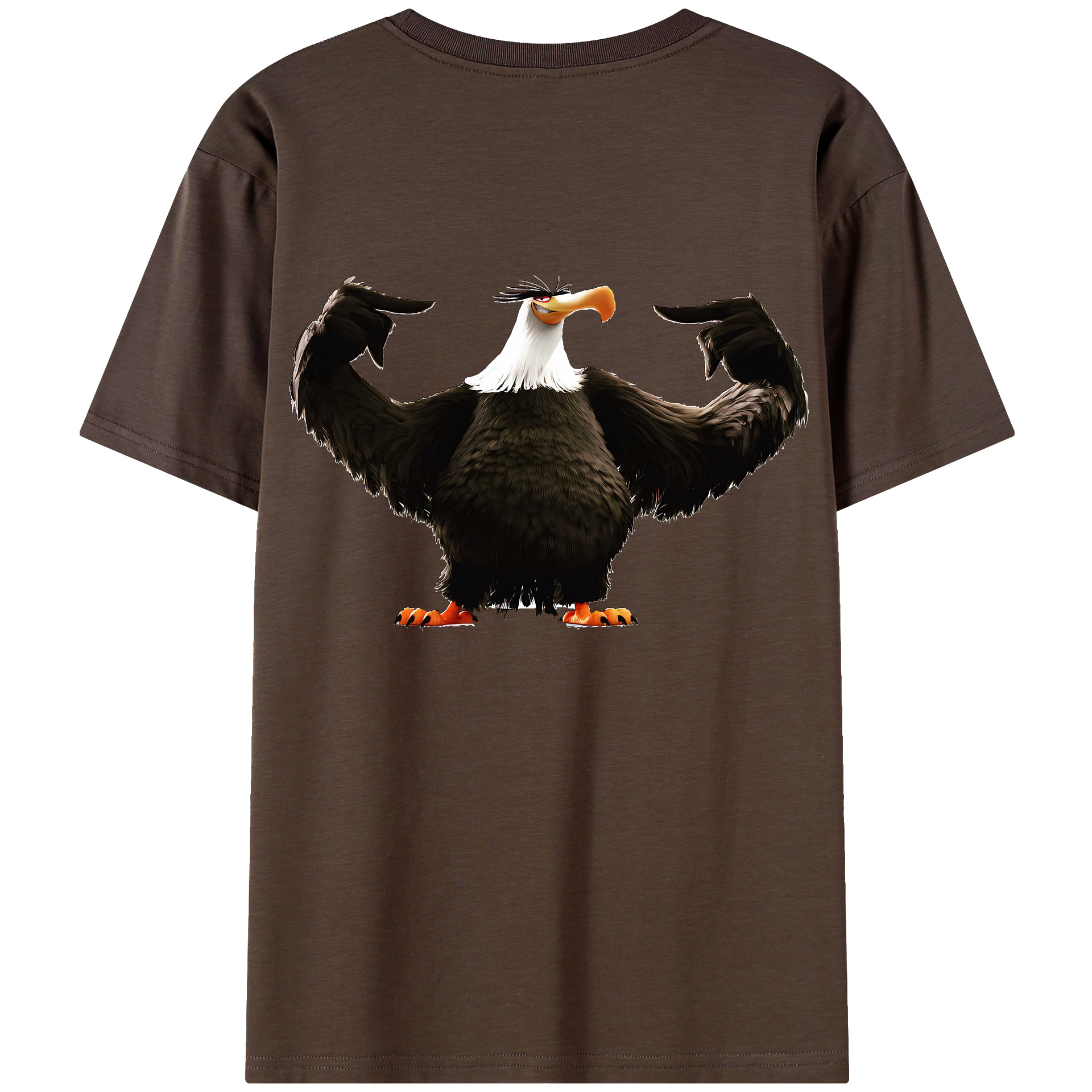 （画像用） Angry Birds アングリーバード 綿100％半袖Tシャツ（背面プリント）