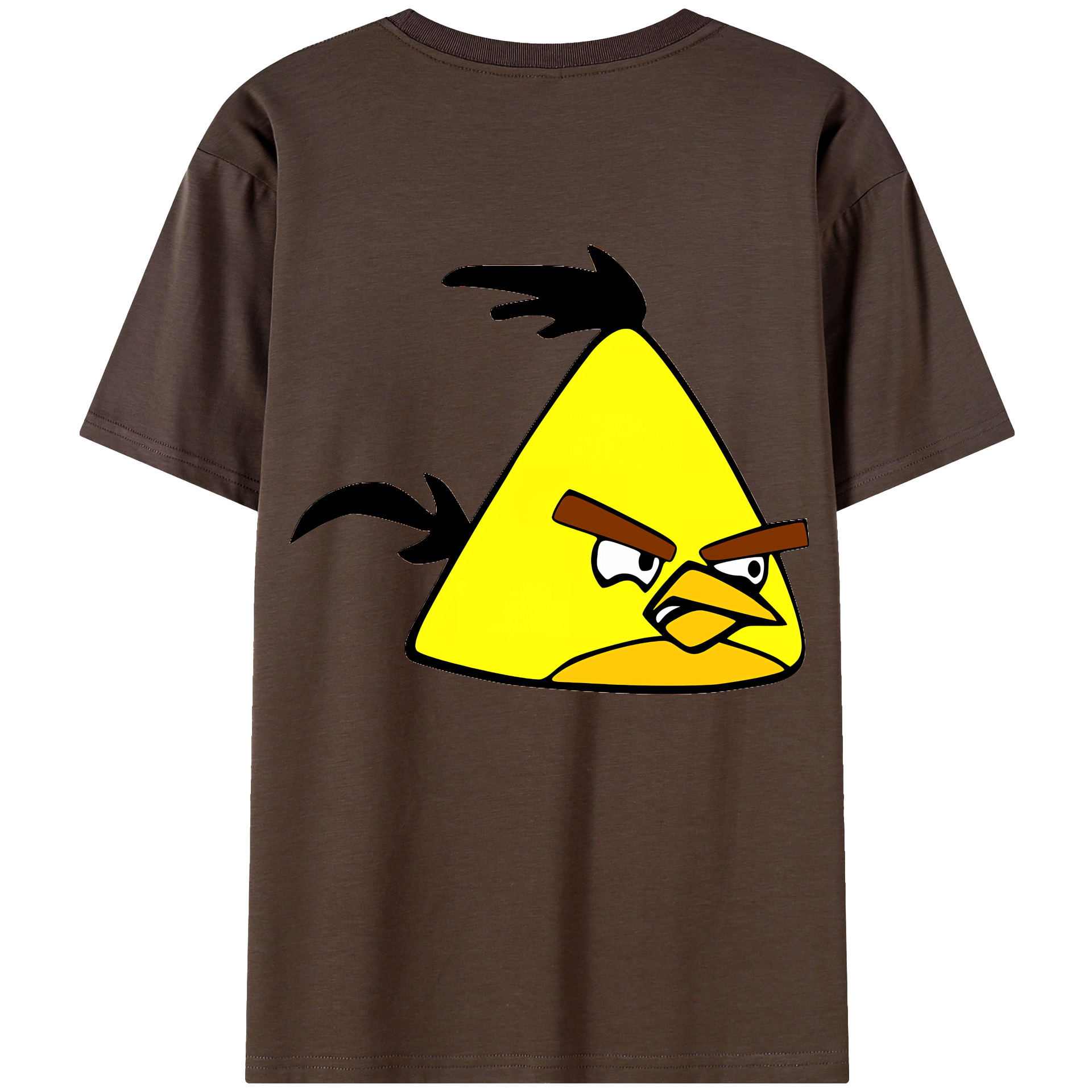 （画像用） Angry Birds アングリーバード 綿100％半袖Tシャツ（背面プリント）