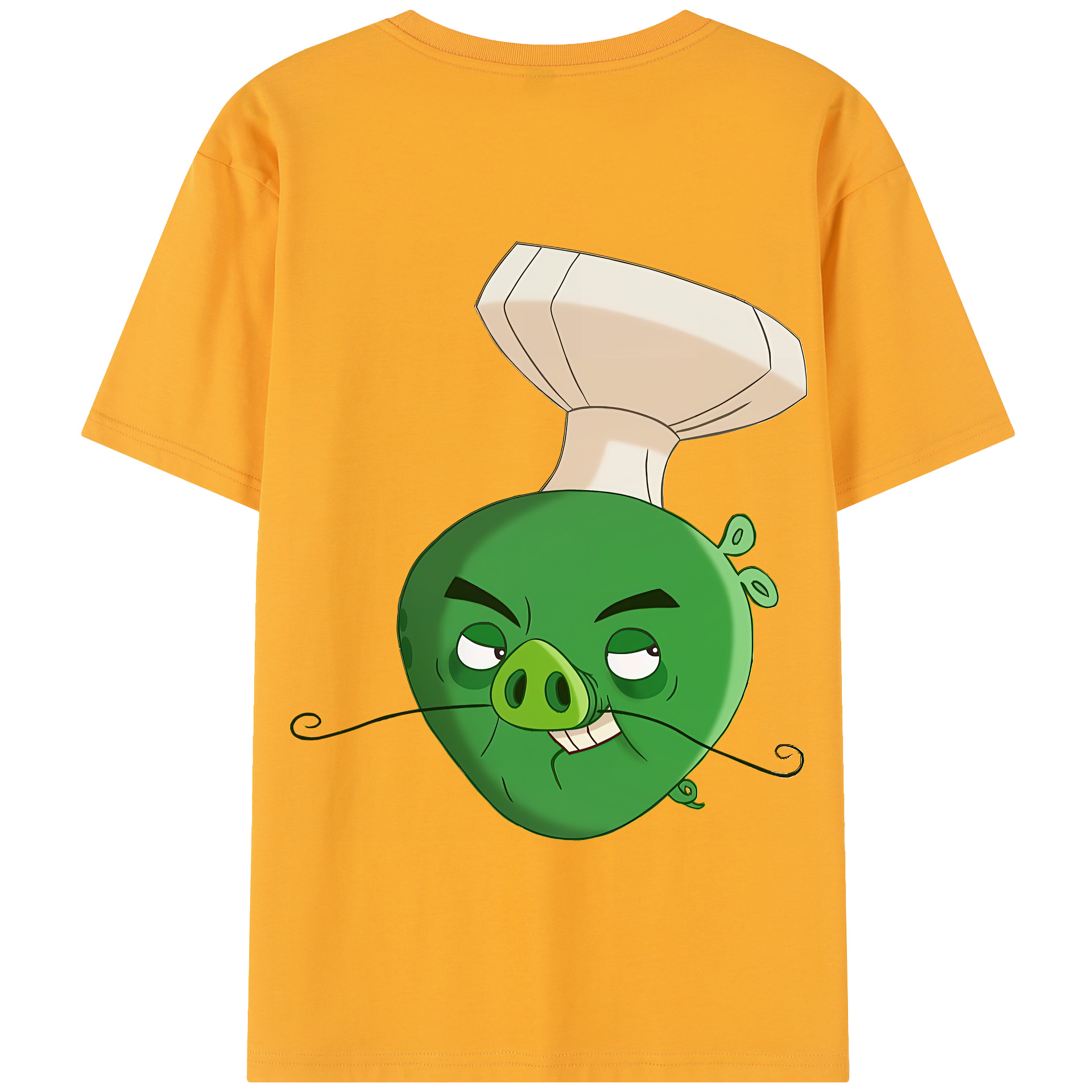 （画像用） Angry Birds アングリーバード 綿100％半袖Tシャツ（背面プリント）
