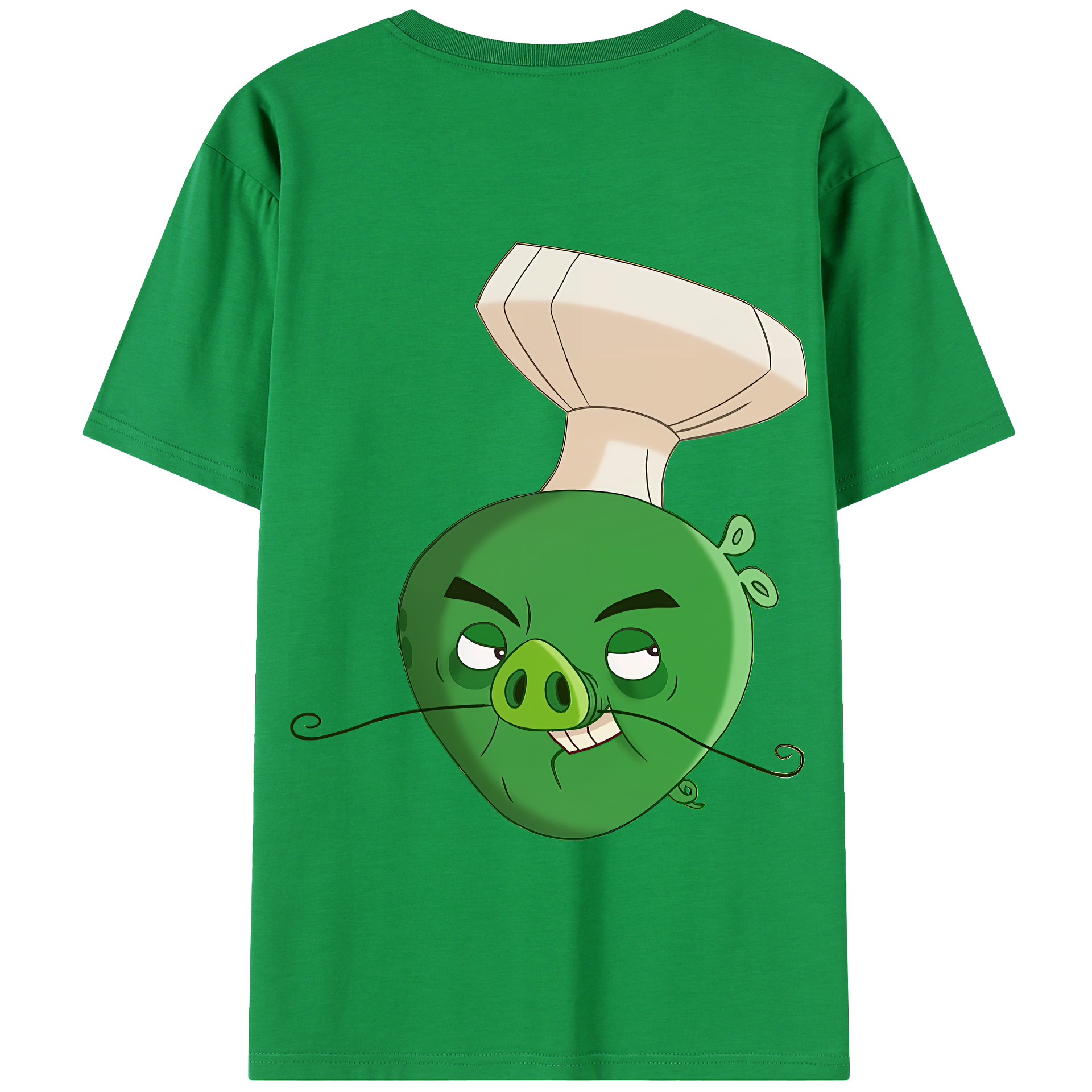 （画像用） Angry Birds アングリーバード 綿100％半袖Tシャツ（背面プリント）