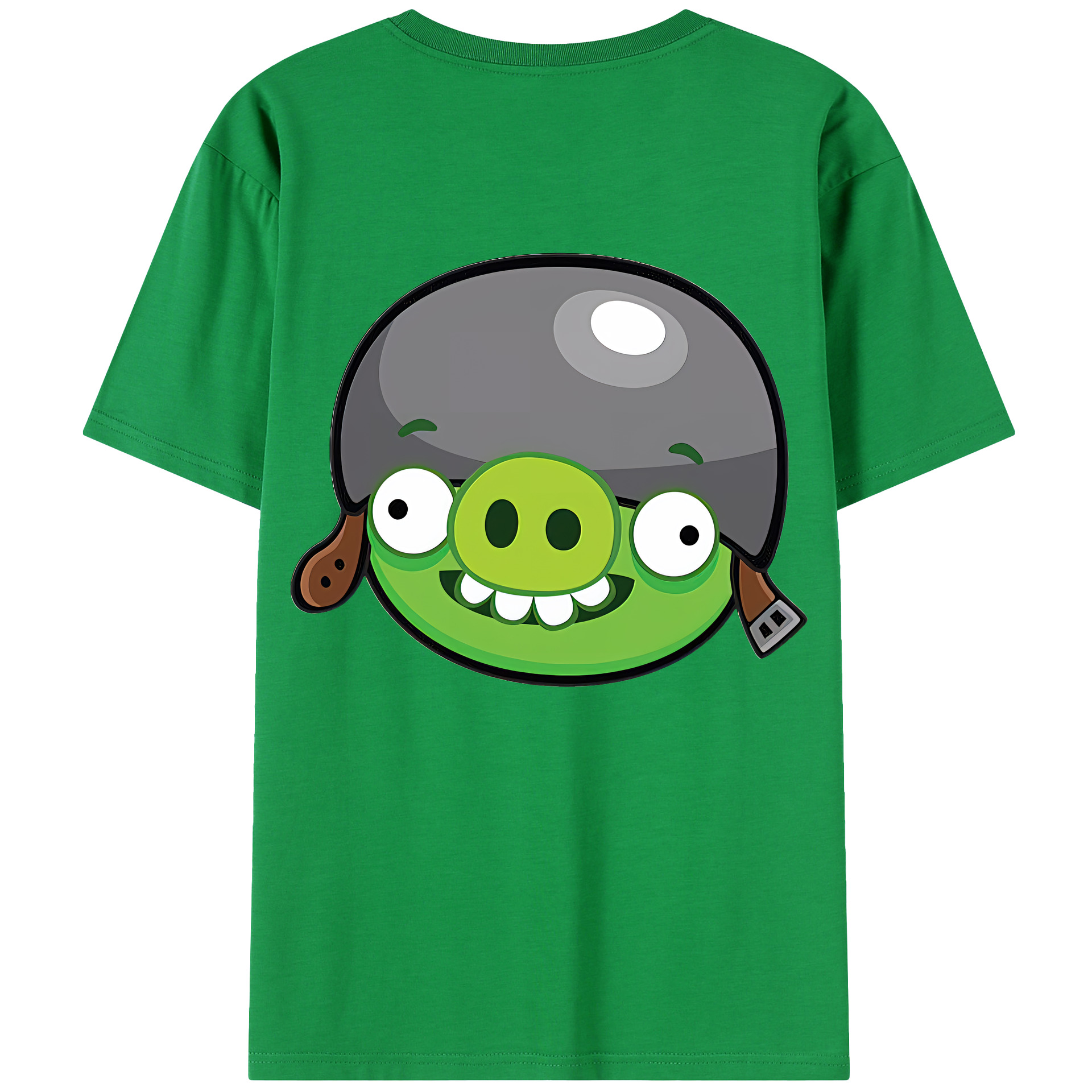 （画像用） Angry Birds アングリーバード 綿100％半袖Tシャツ（背面プリント）