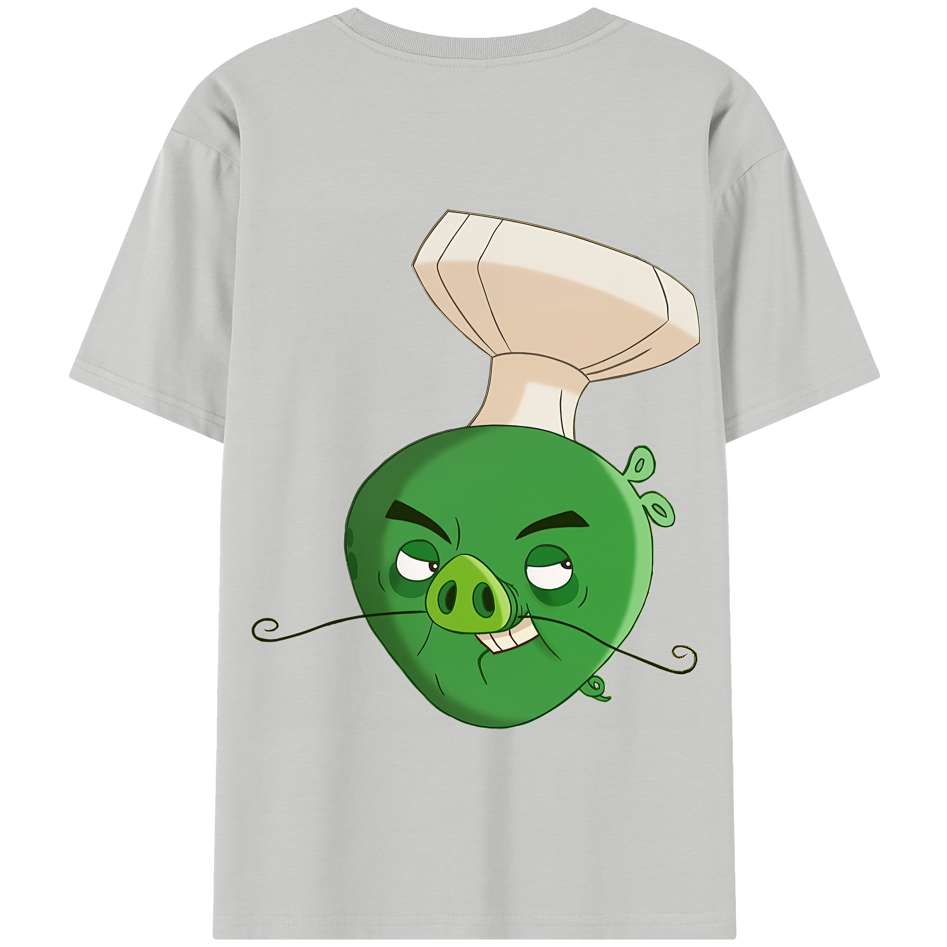 （画像用） Angry Birds アングリーバード 綿100％半袖Tシャツ（背面プリント）