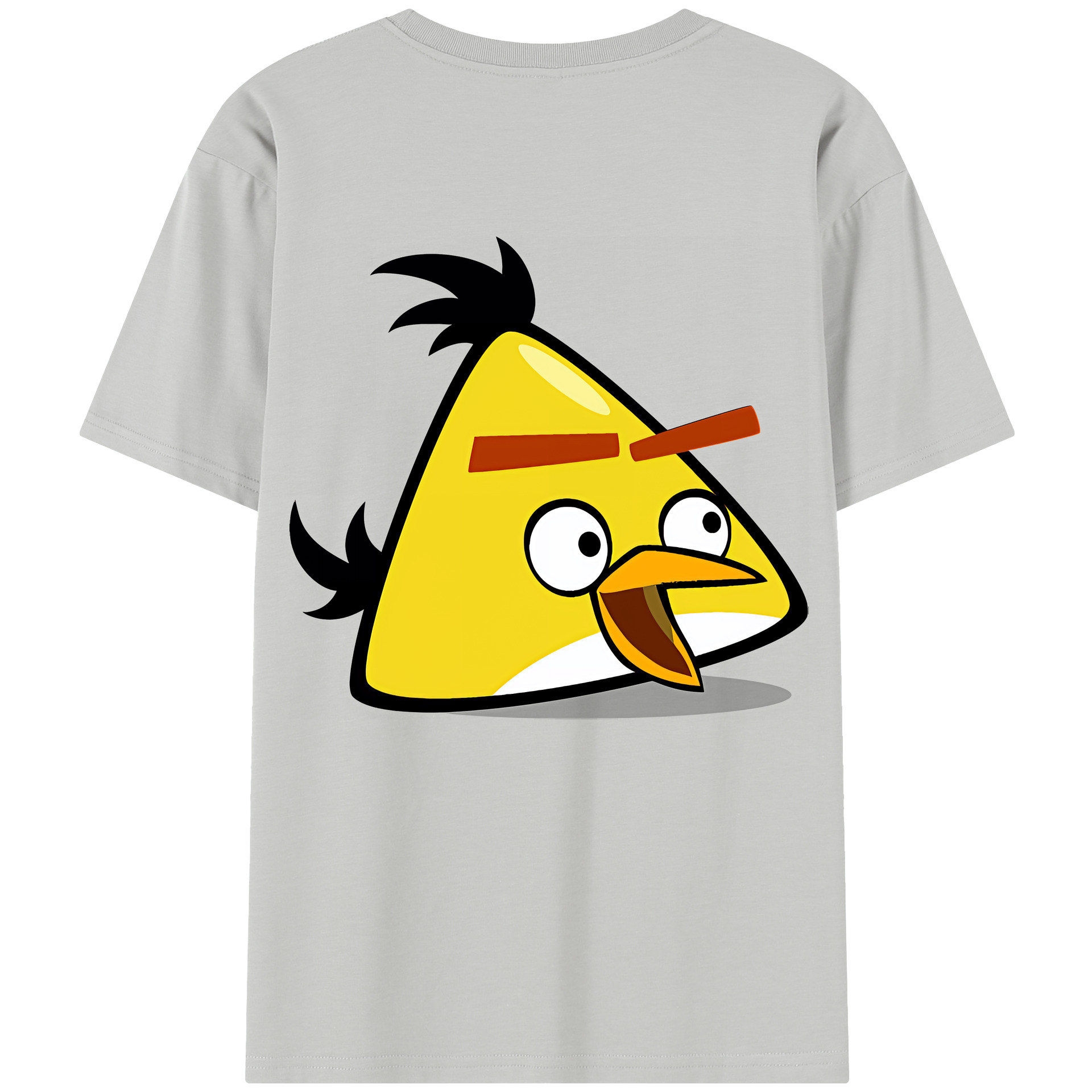 （画像用） Angry Birds アングリーバード 綿100％半袖Tシャツ（背面プリント）