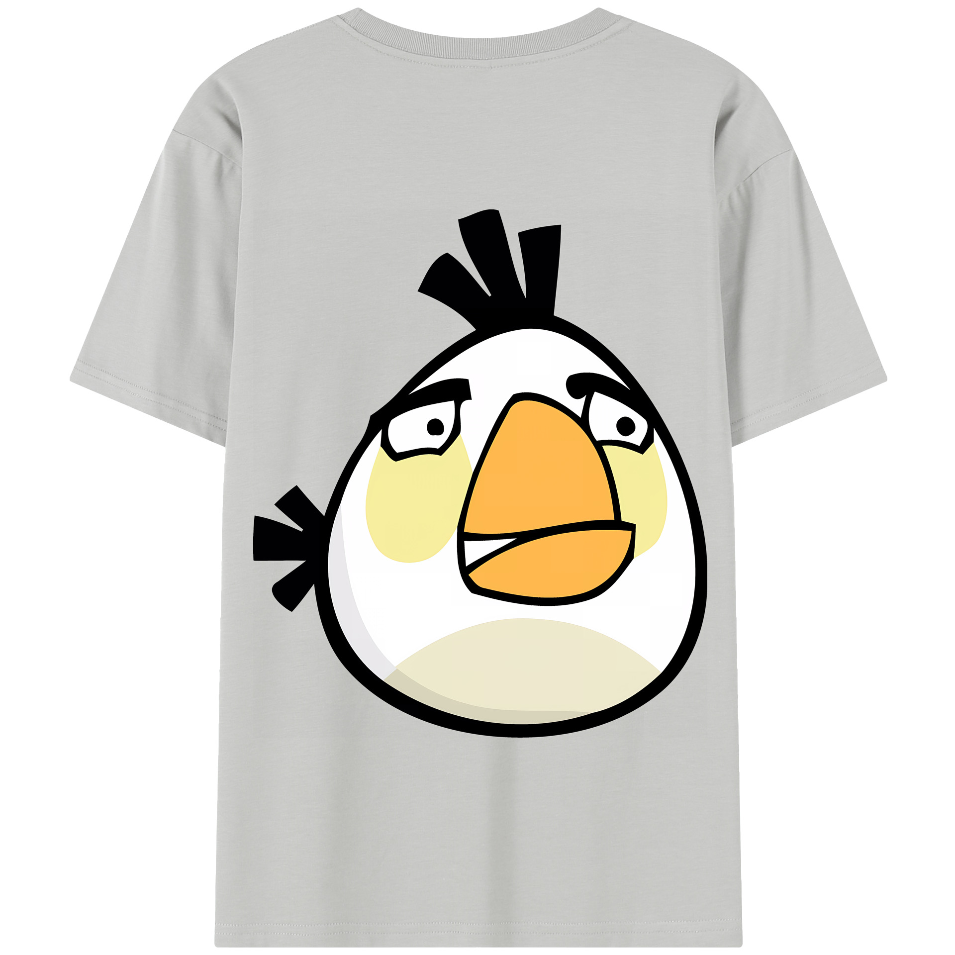 （画像用） Angry Birds アングリーバード 綿100％半袖Tシャツ（背面プリント）