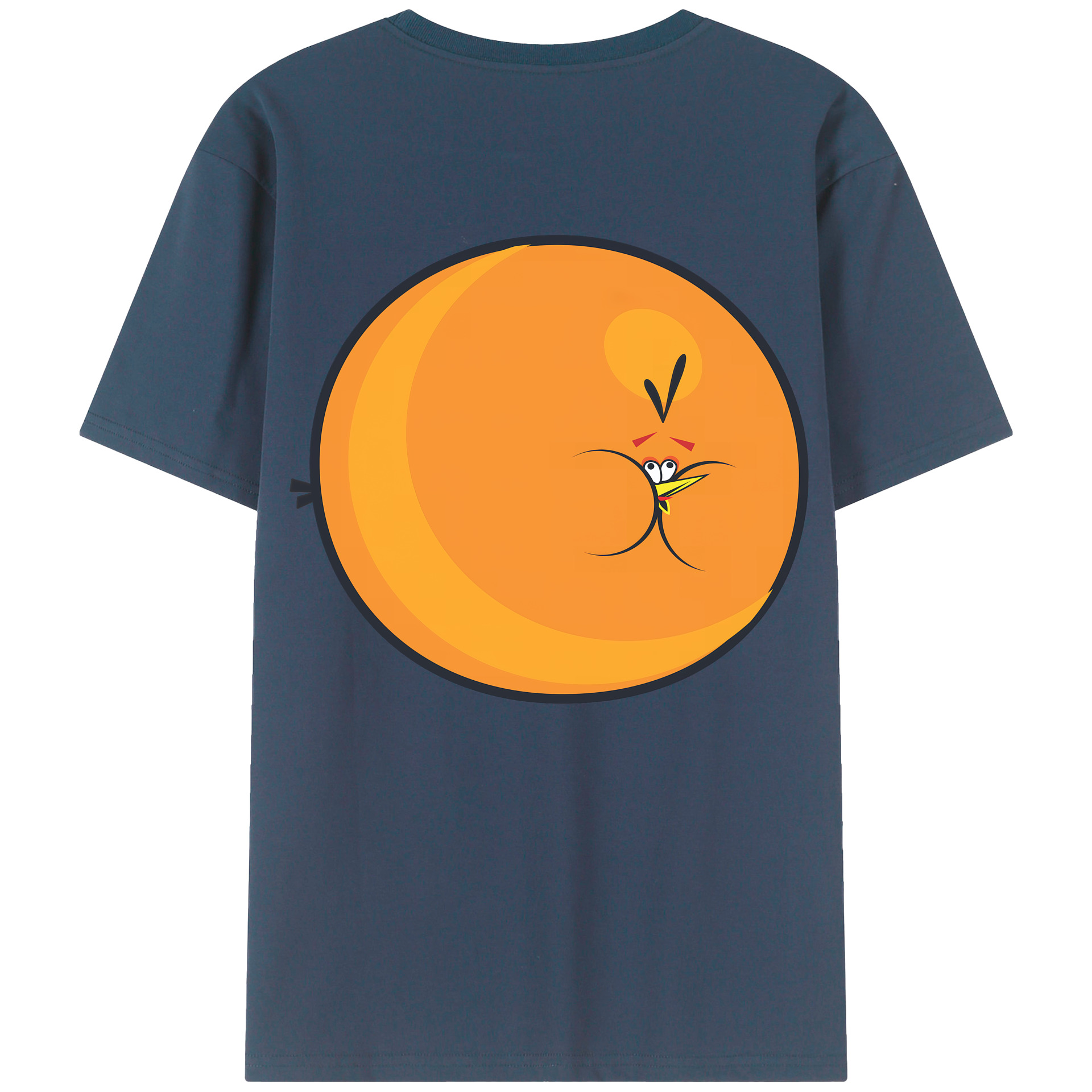 （画像用） Angry Birds アングリーバード 綿100％半袖Tシャツ（背面プリント）