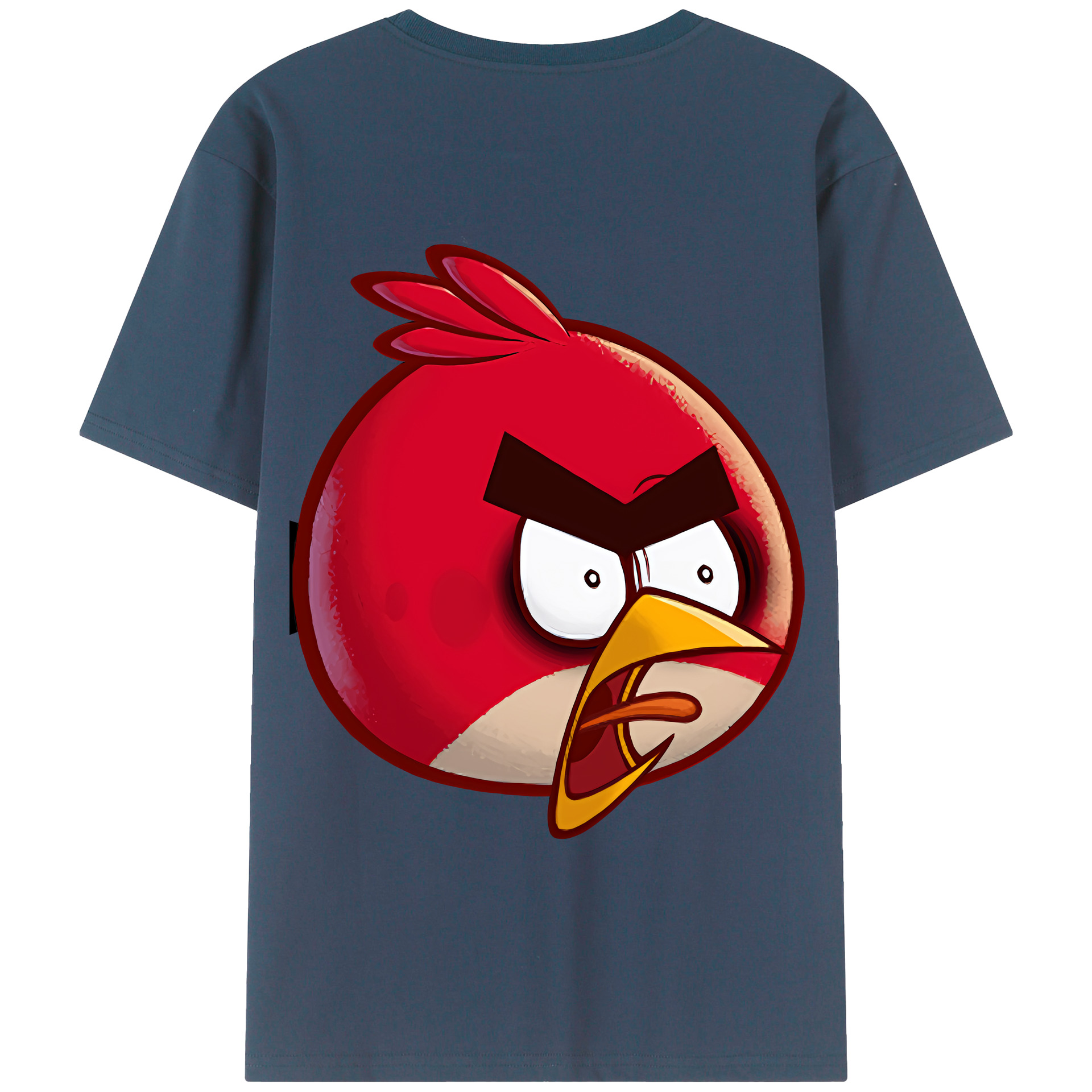 （画像用） Angry Birds アングリーバード 綿100％半袖Tシャツ（背面プリント）