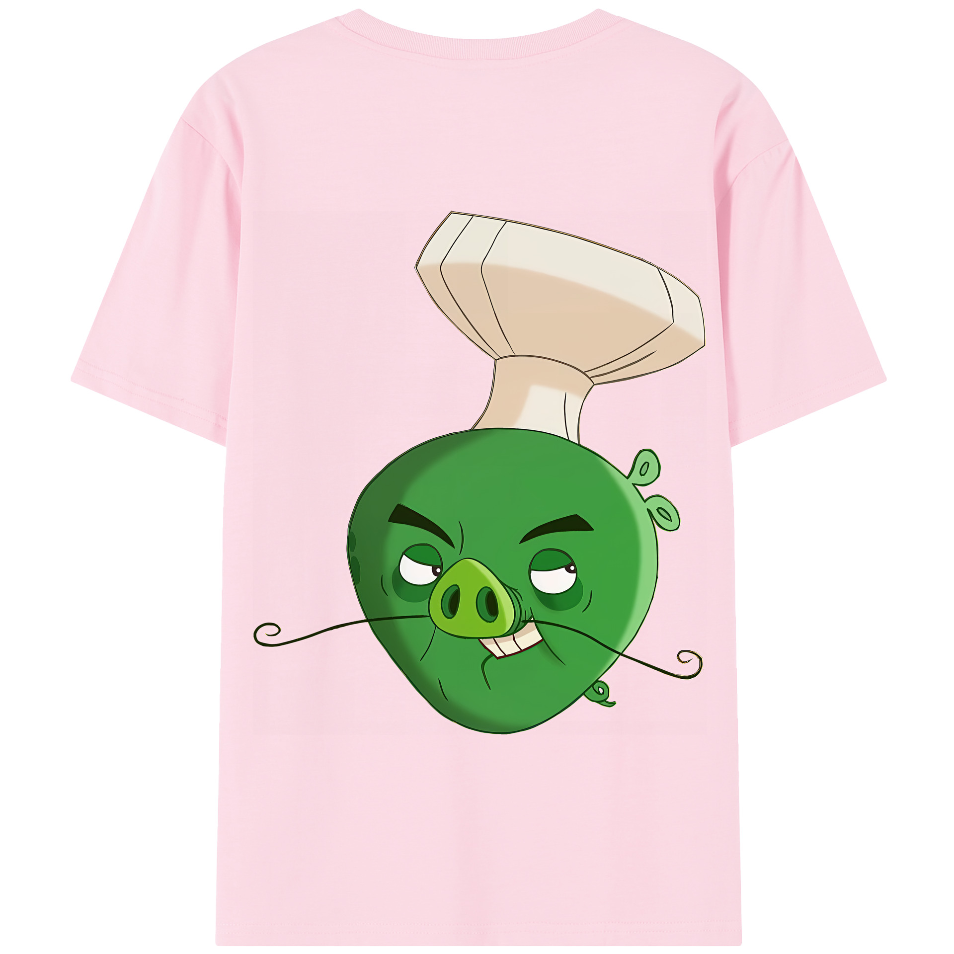 （画像用） Angry Birds アングリーバード 綿100％半袖Tシャツ（背面プリント）