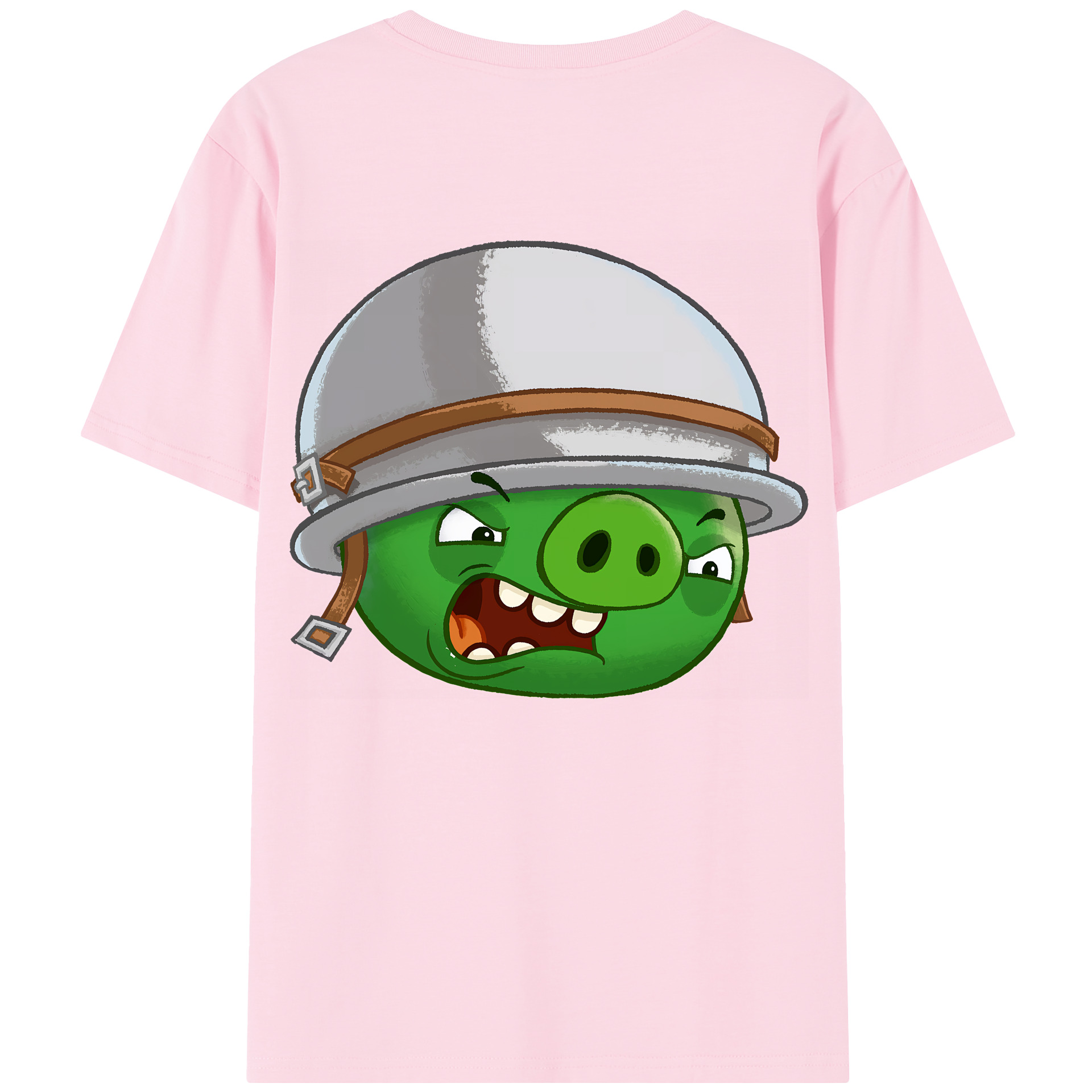 （画像用） Angry Birds アングリーバード 綿100％半袖Tシャツ（背面プリント）