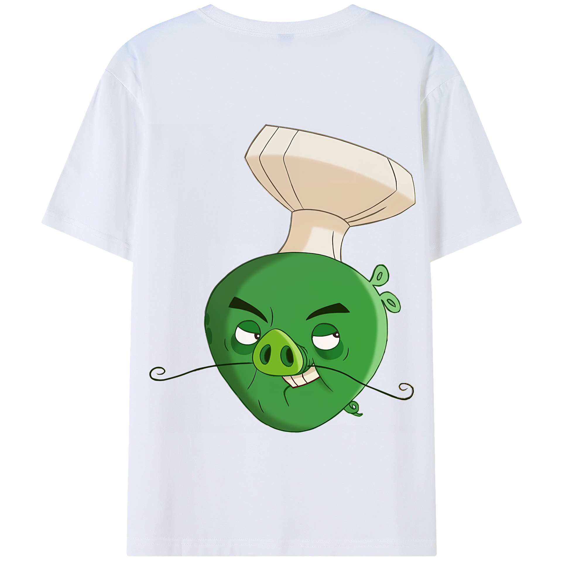 （画像用） Angry Birds アングリーバード 綿100％半袖Tシャツ（背面プリント）