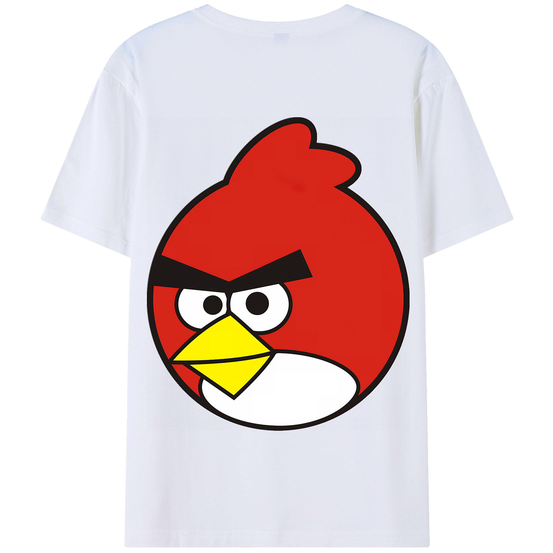 （画像用） Angry Birds アングリーバード 綿100％半袖Tシャツ（背面プリント）