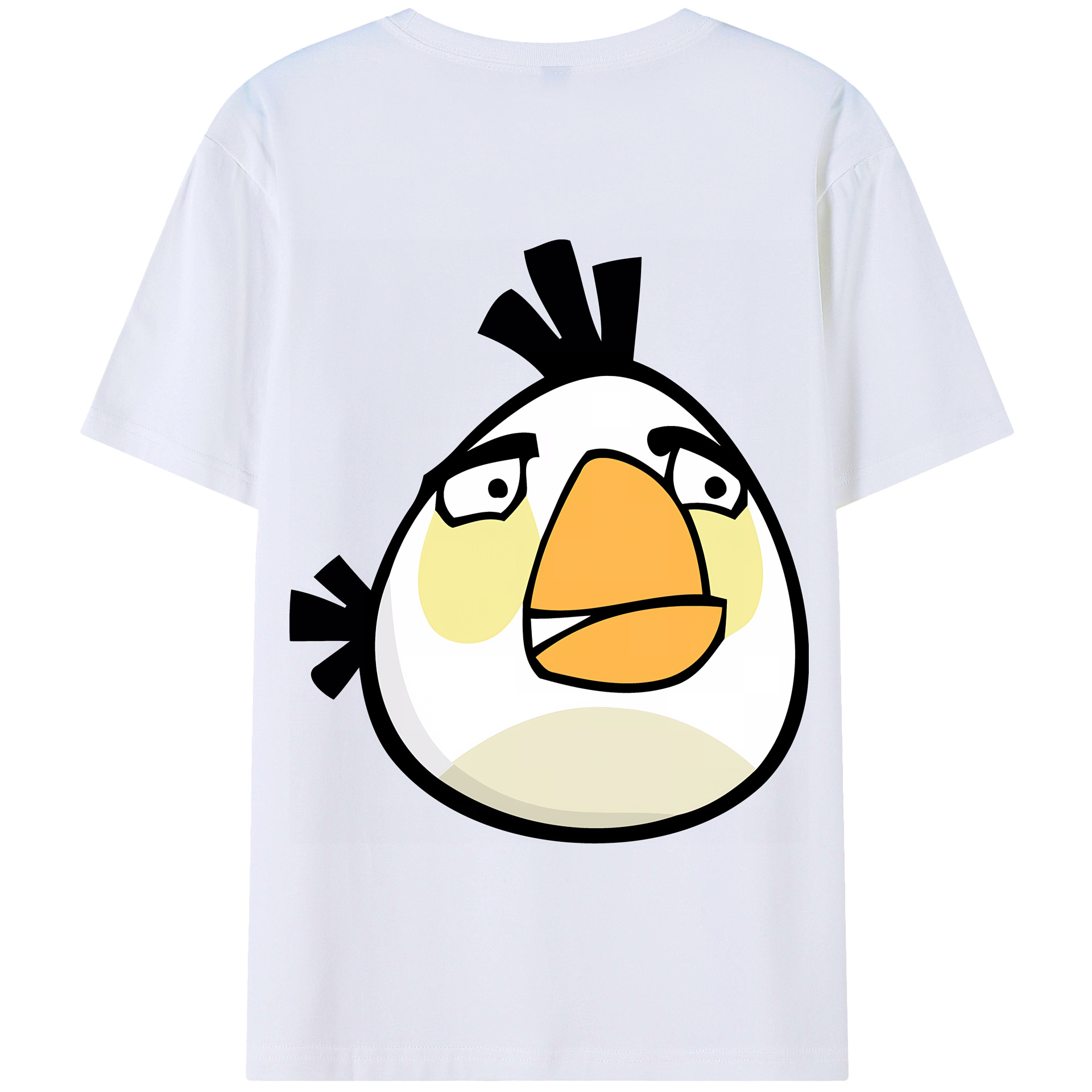 （画像用） Angry Birds アングリーバード 綿100％半袖Tシャツ（背面プリント）
