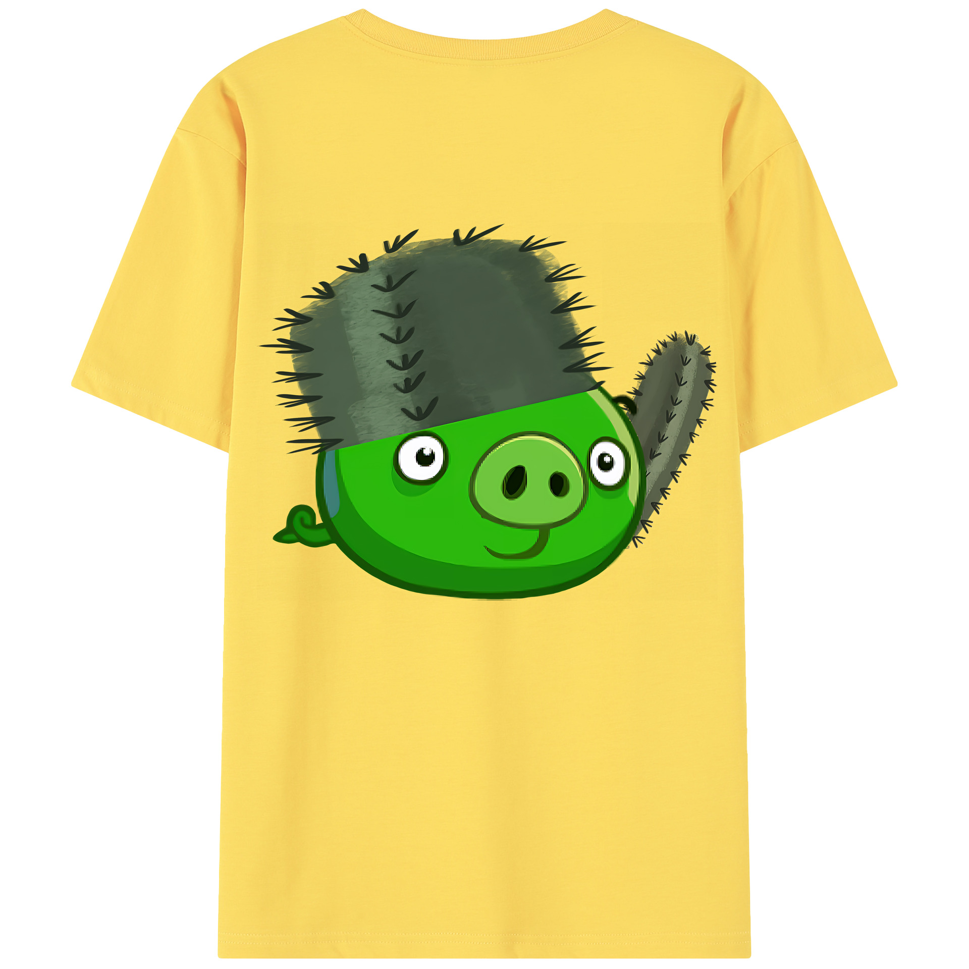 （画像用） Angry Birds アングリーバード 綿100％半袖Tシャツ（背面プリント）