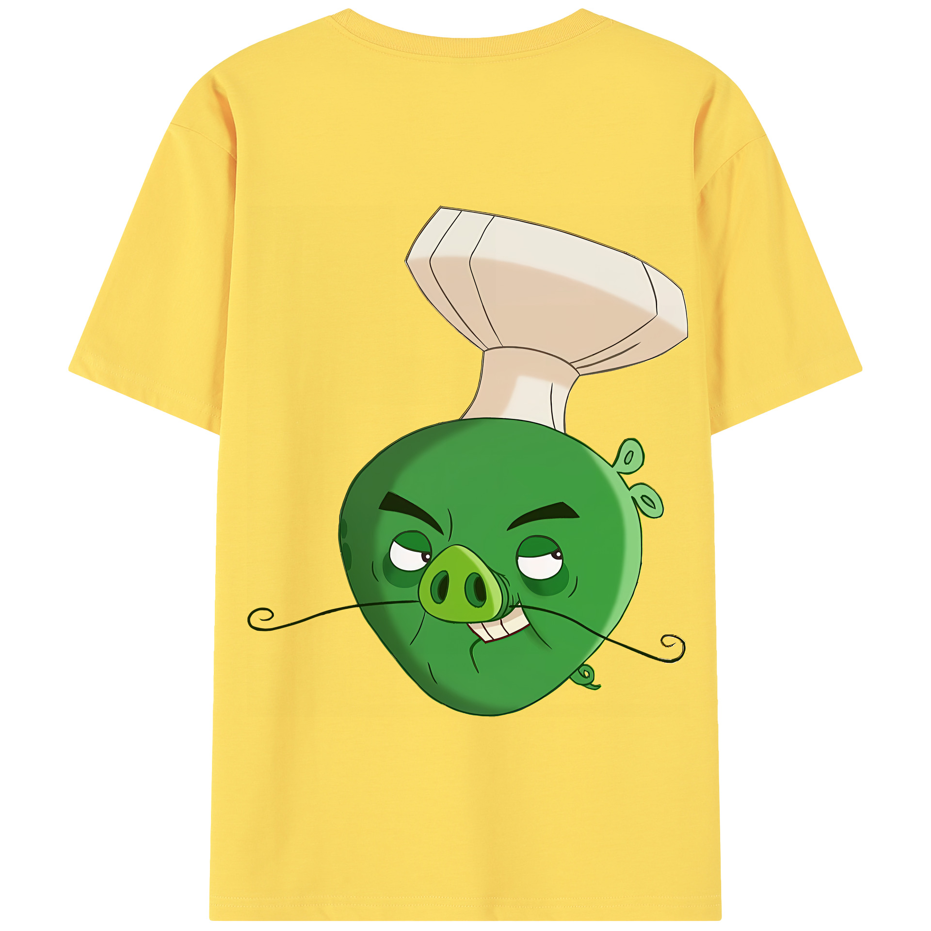 （画像用） Angry Birds アングリーバード 綿100％半袖Tシャツ（背面プリント）