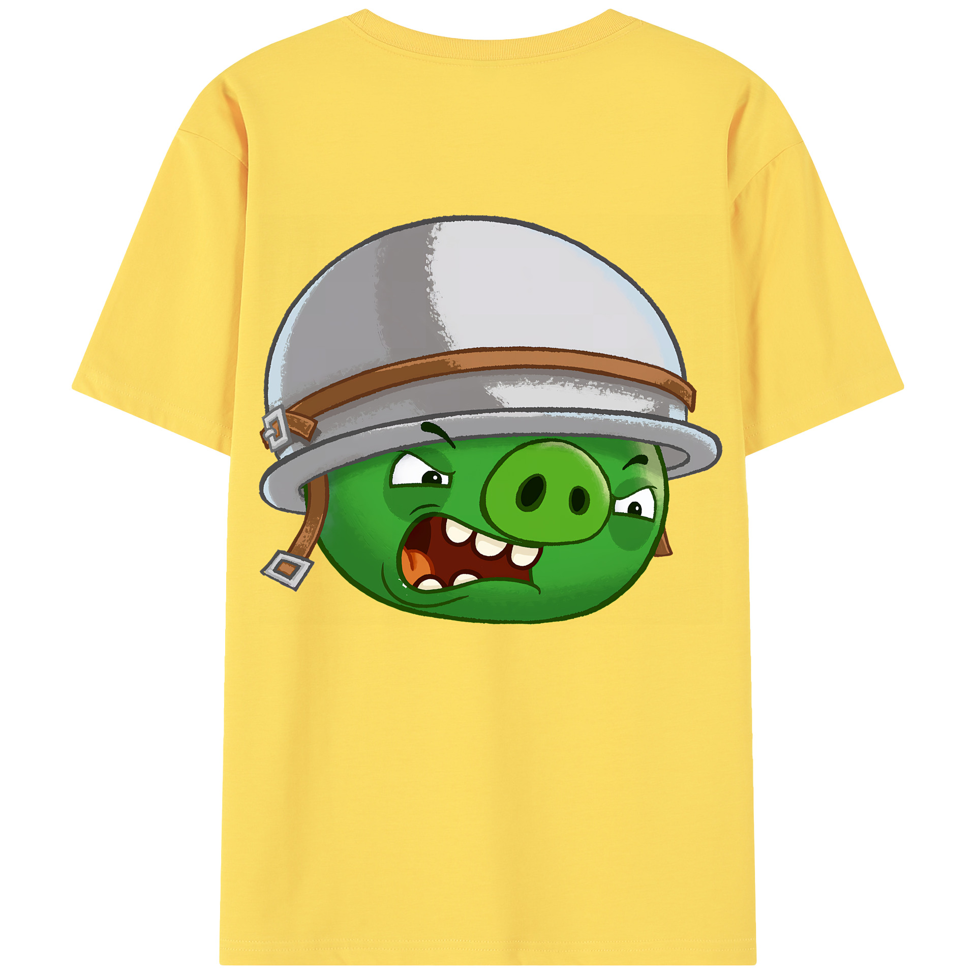 （画像用） Angry Birds アングリーバード 綿100％半袖Tシャツ（背面プリント）