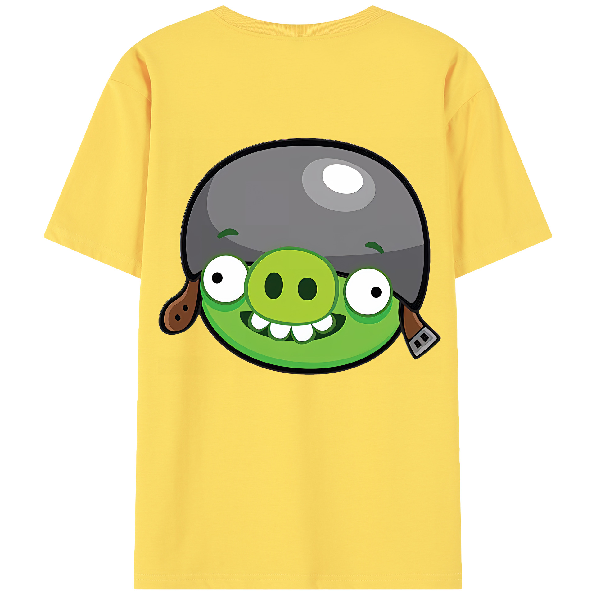 （画像用） Angry Birds アングリーバード 綿100％半袖Tシャツ（背面プリント）