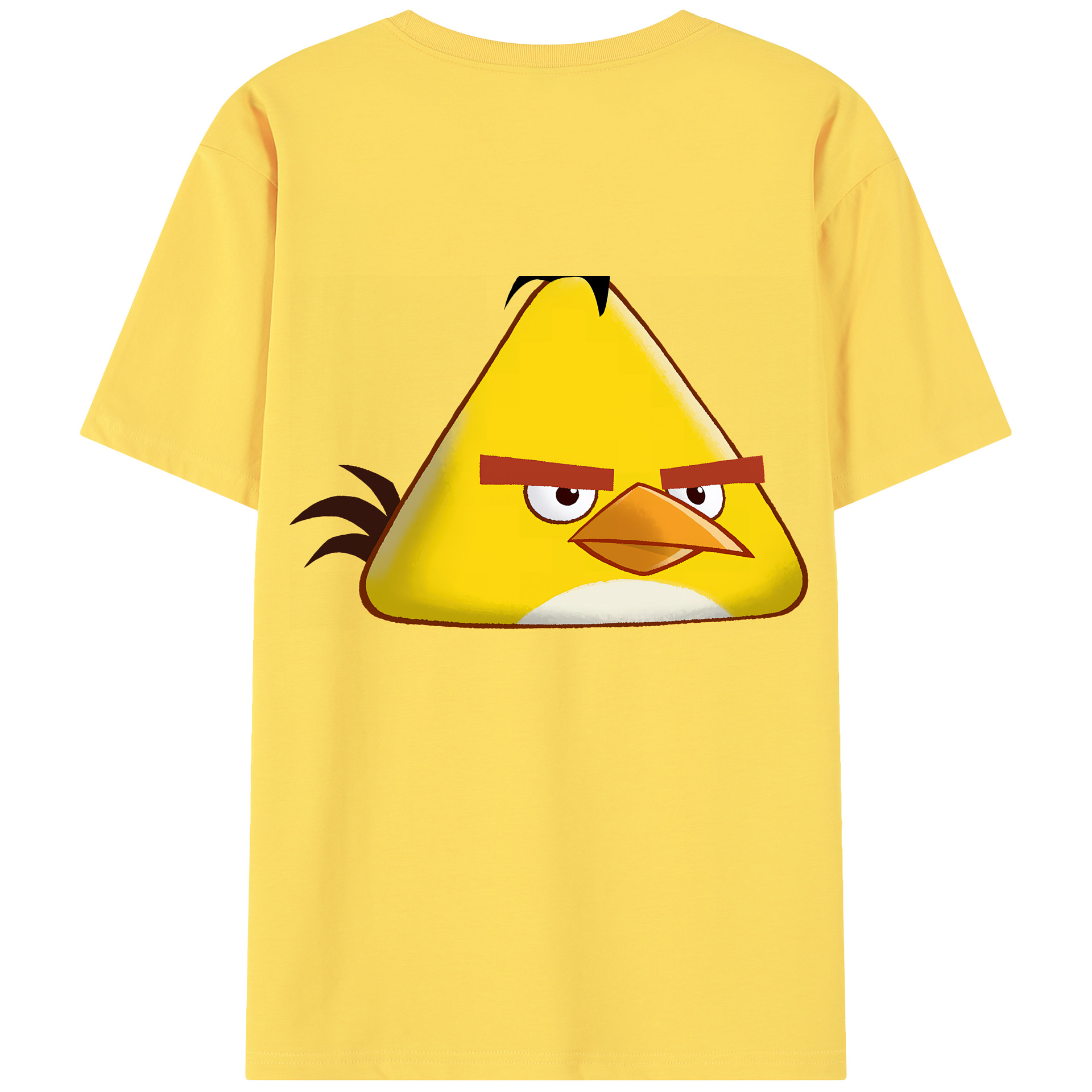 （画像用） Angry Birds アングリーバード 綿100％半袖Tシャツ（背面プリント）