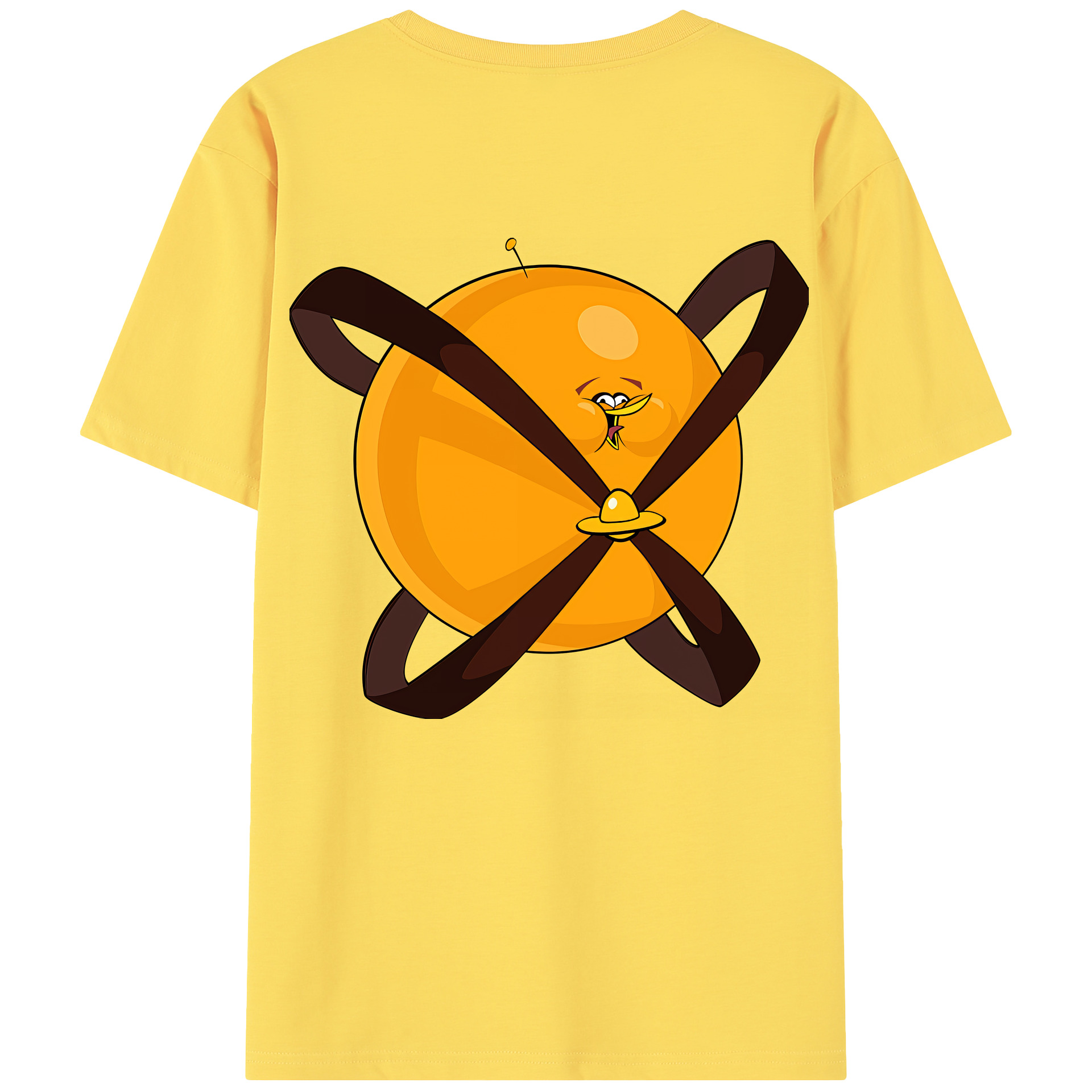 （画像用） Angry Birds アングリーバード 綿100％半袖Tシャツ（背面プリント）