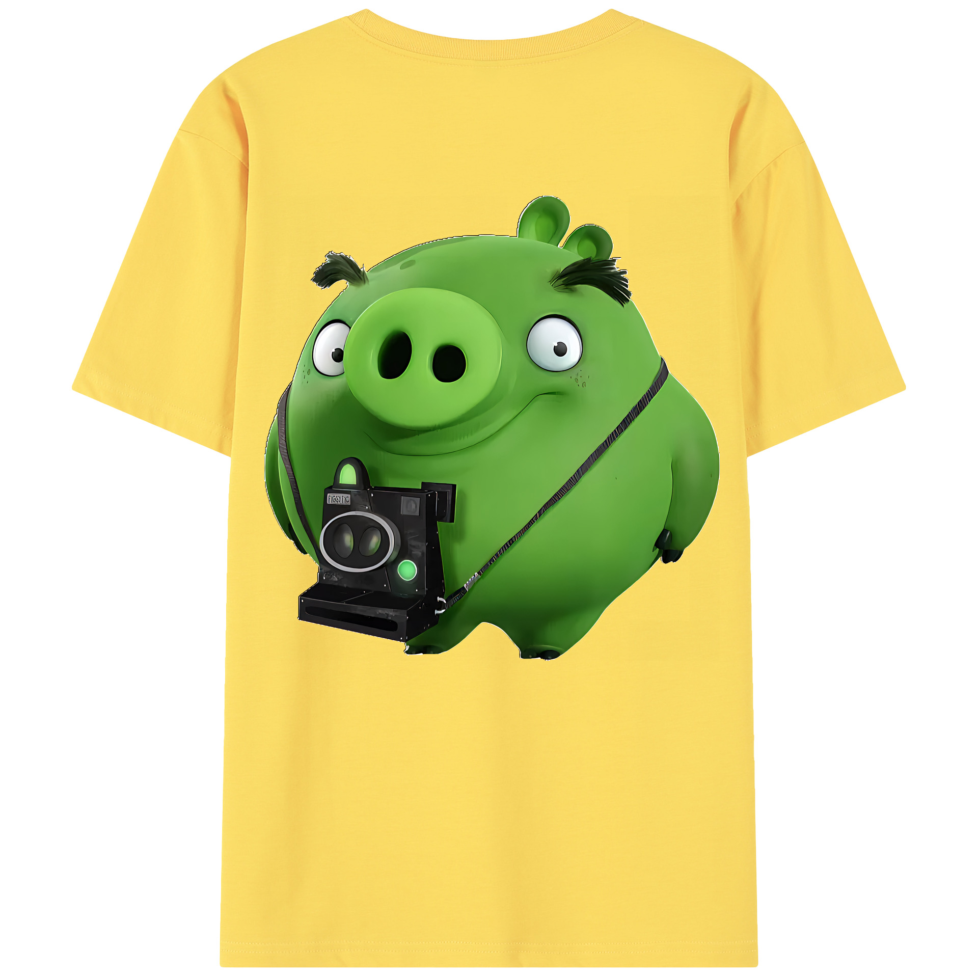 （画像用） Angry Birds アングリーバード 綿100％半袖Tシャツ（背面プリント）