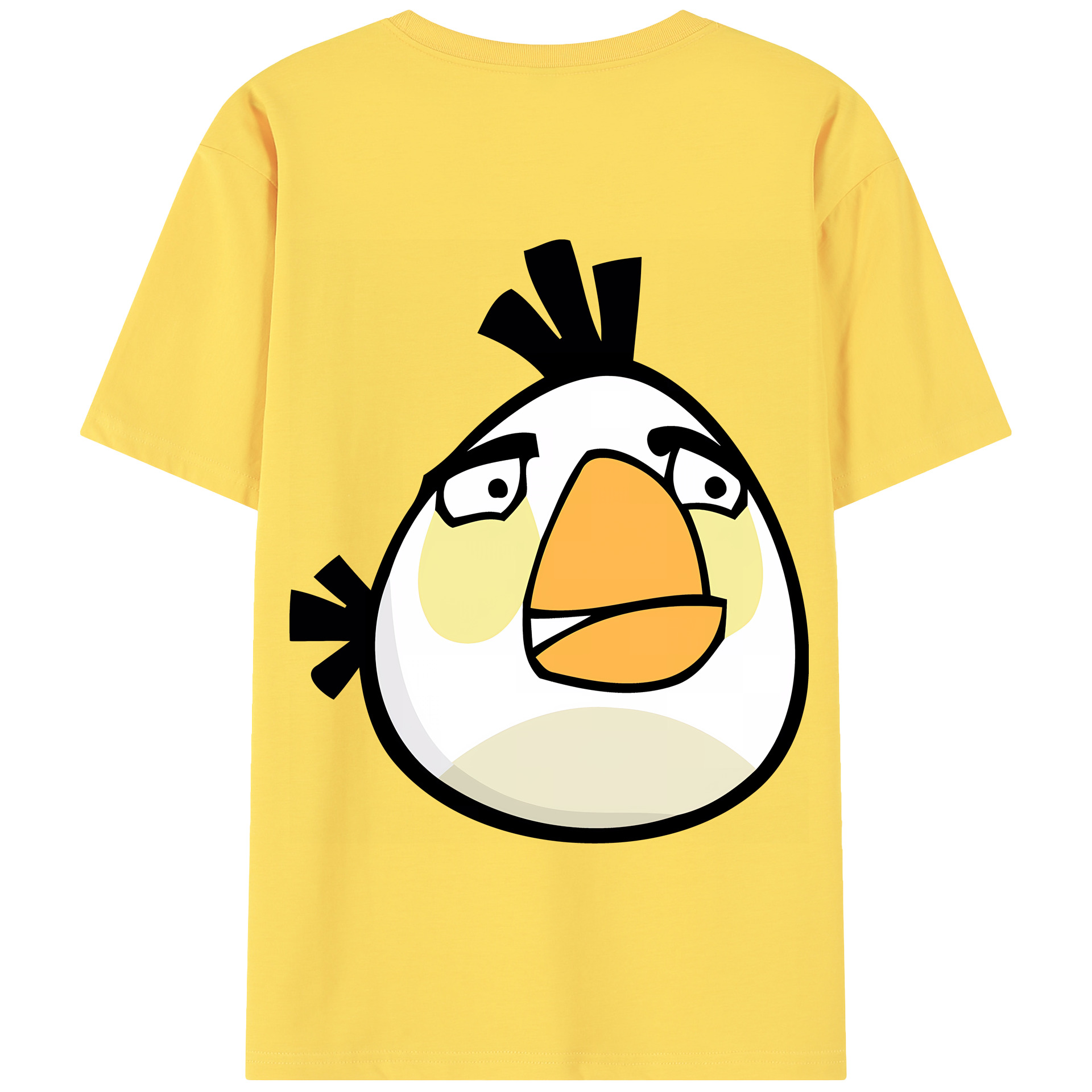 （画像用） Angry Birds アングリーバード 綿100％半袖Tシャツ（背面プリント）