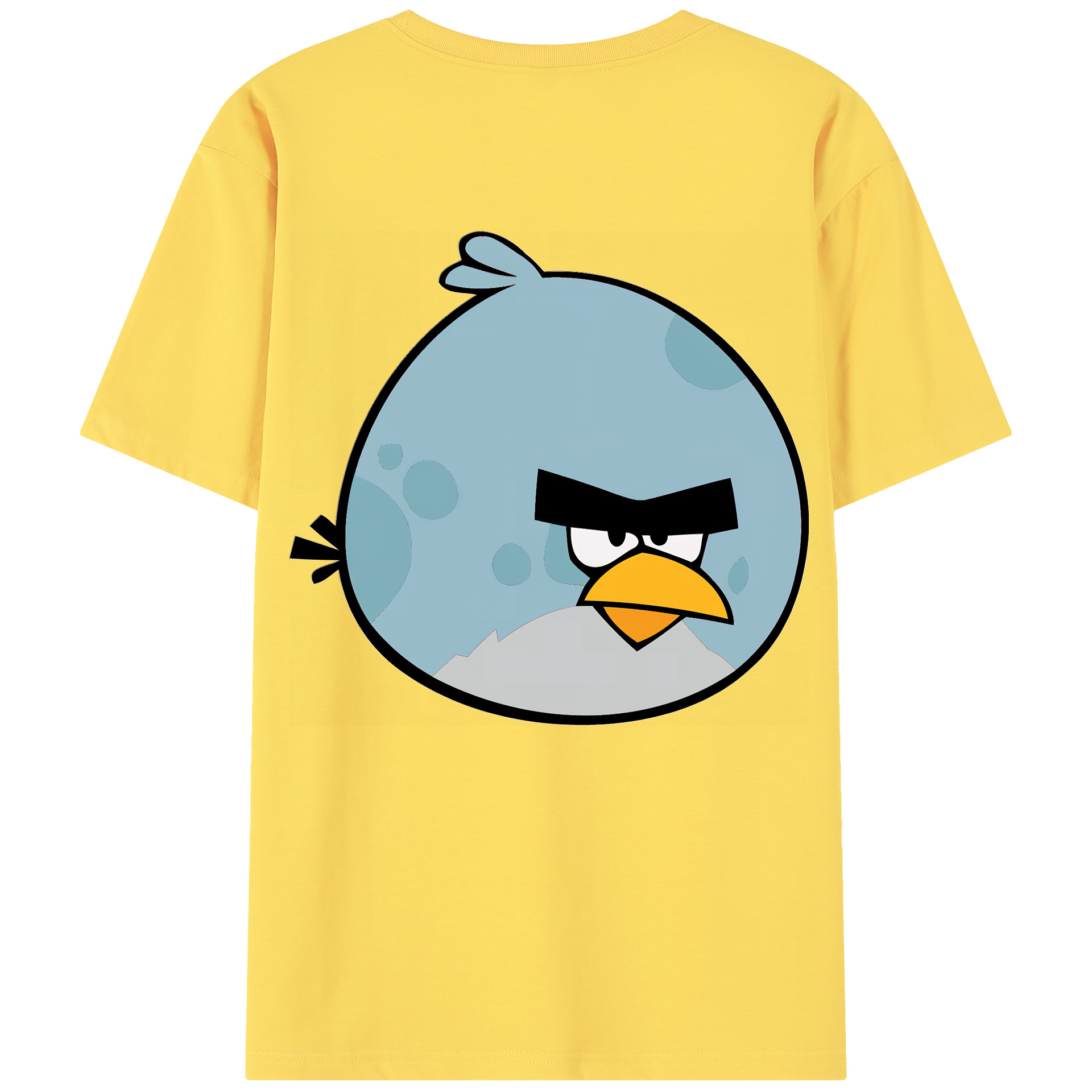 （画像用） Angry Birds アングリーバード 綿100％半袖Tシャツ（背面プリント）