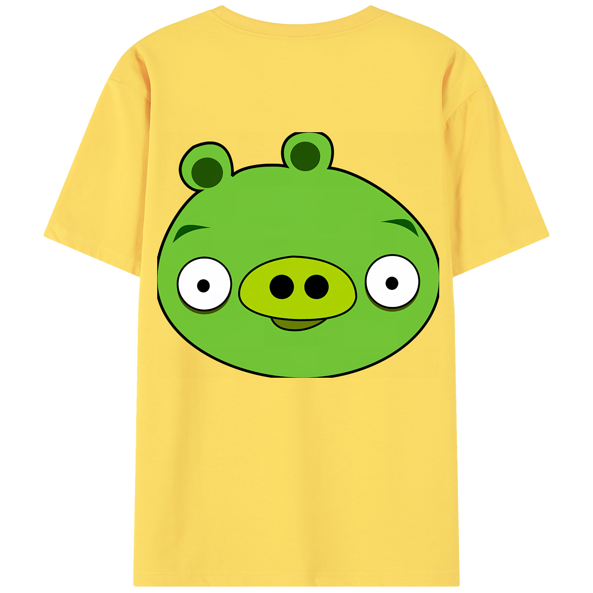 （画像用） Angry Birds アングリーバード 綿100％半袖Tシャツ（背面プリント）