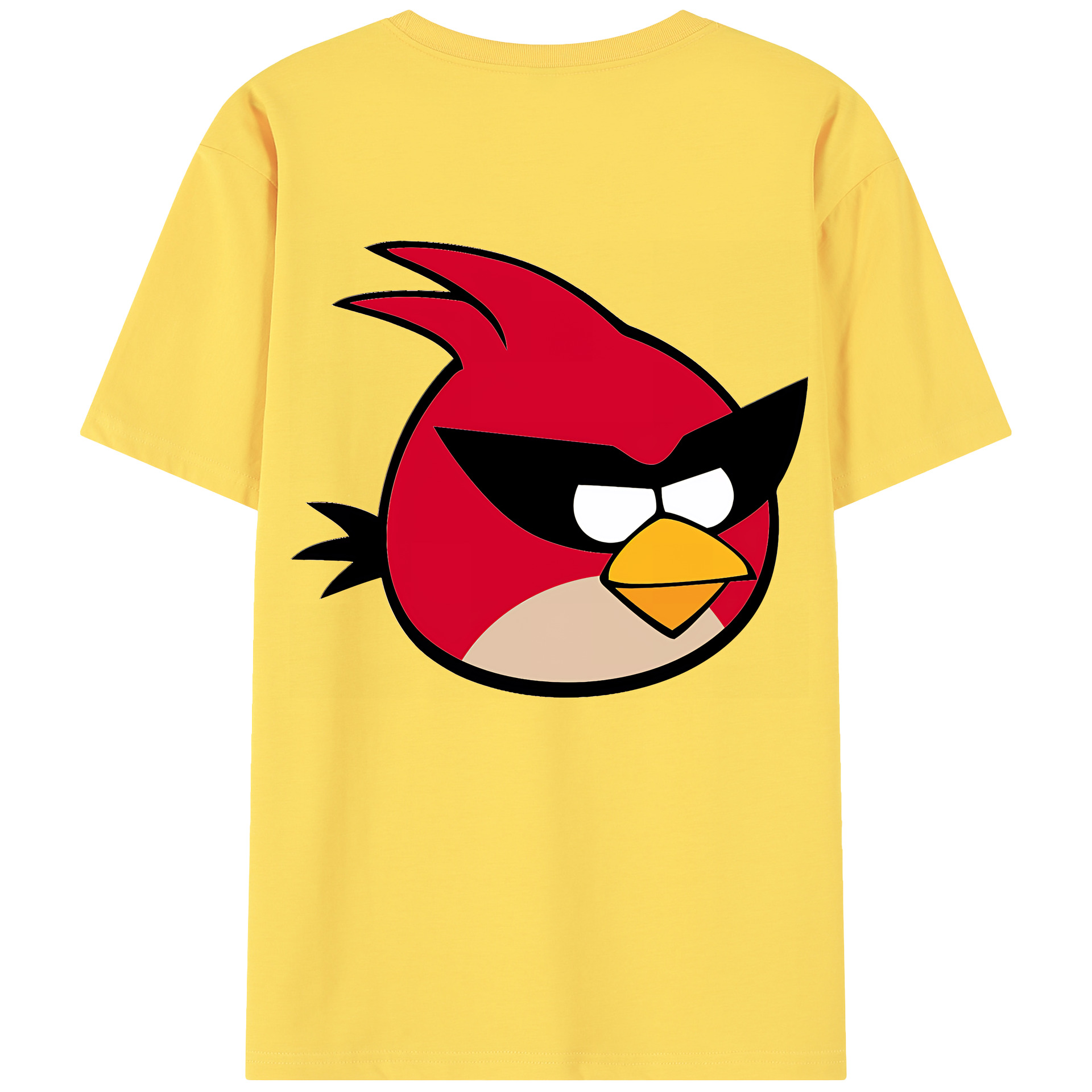 （画像用） Angry Birds アングリーバード 綿100％半袖Tシャツ（背面プリント）